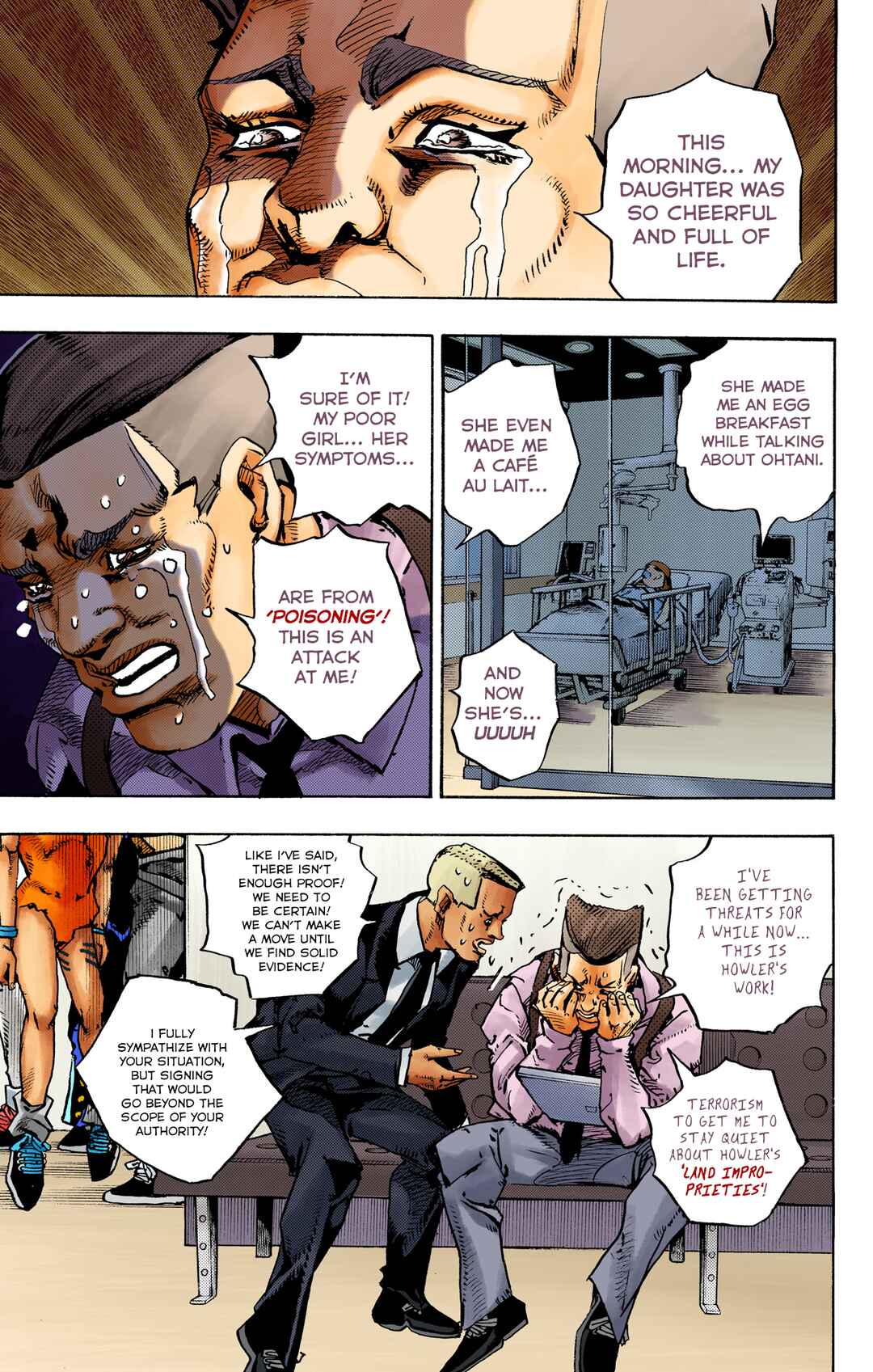 Page 35 Chapter 16 JoJos Bizarre Adventure, Part 9: The JOJOLands (Official Colored)