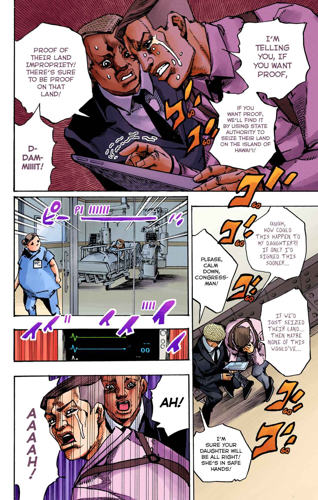 Page 36 Chapter 16 JoJos Bizarre Adventure, Part 9: The JOJOLands (Official Colored)