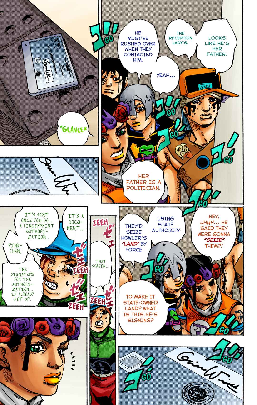 Page 39 Chapter 16 JoJos Bizarre Adventure, Part 9: The JOJOLands (Official Colored)