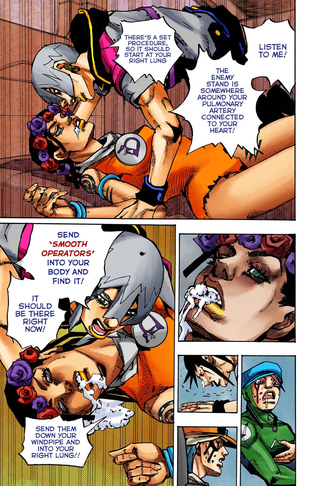 Page 8 Chapter 16 JoJos Bizarre Adventure, Part 9: The JOJOLands (Official Colored)