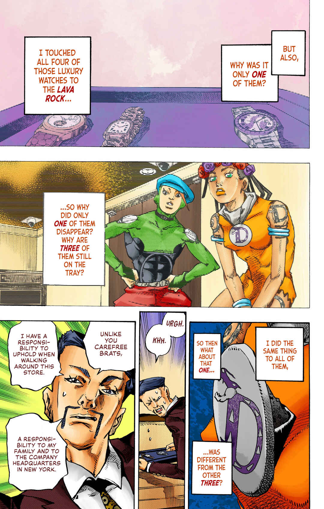 Page 19 Chapter 9 JoJos Bizarre Adventure, Part 9: The JOJOLands (Official Colored)