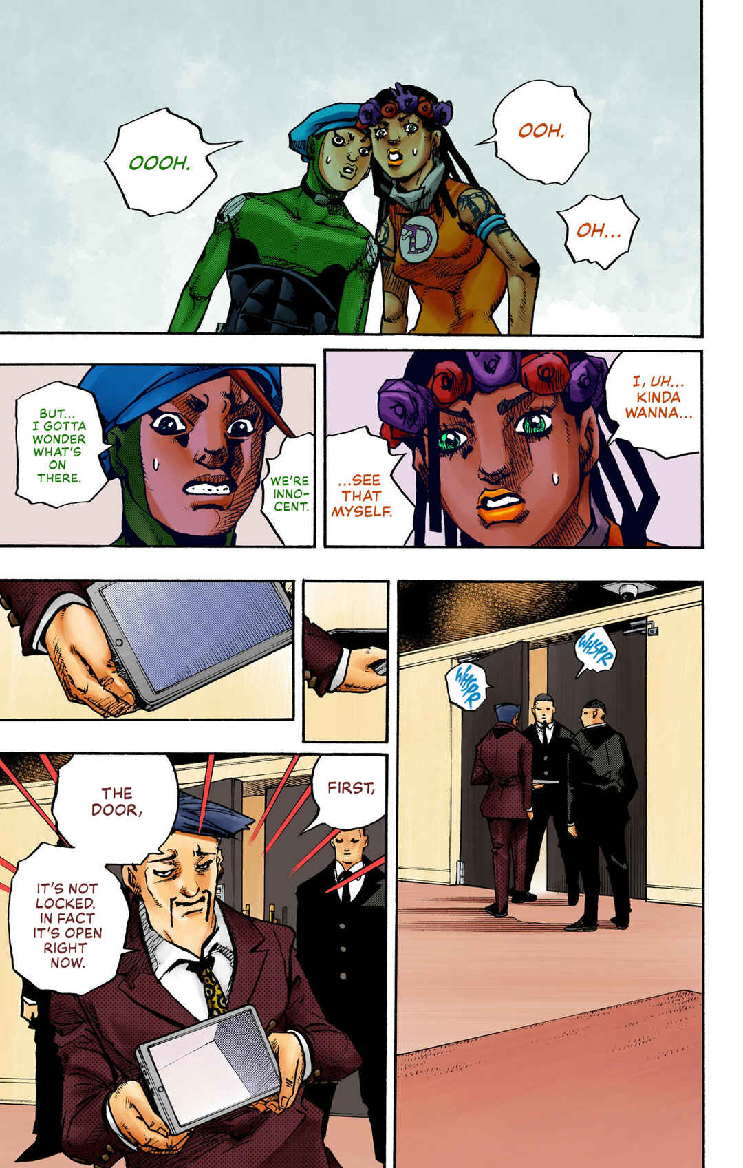 Page 23 Chapter 9 JoJos Bizarre Adventure, Part 9: The JOJOLands (Official Colored)
