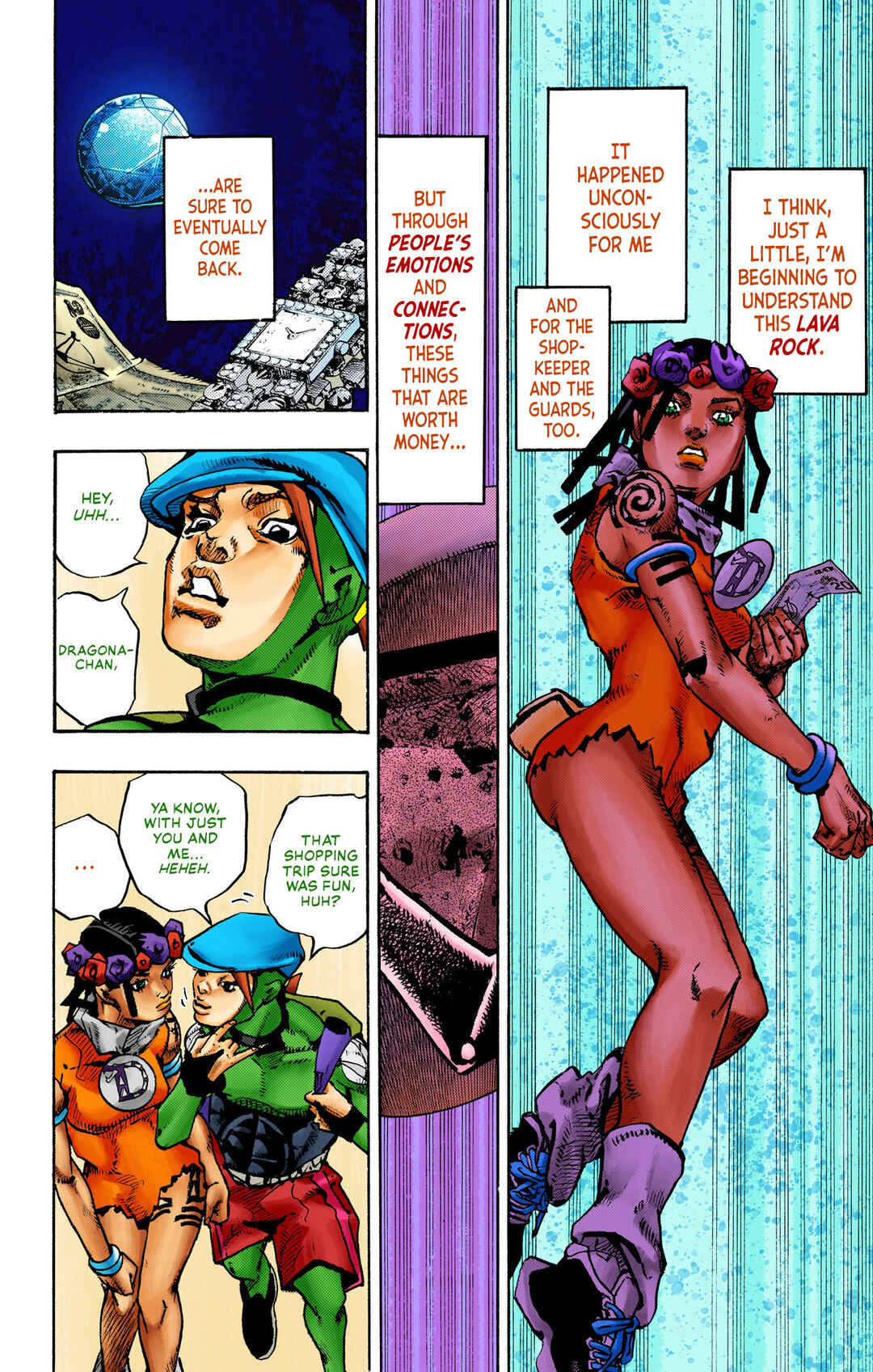 Page 38 Chapter 9 JoJos Bizarre Adventure, Part 9: The JOJOLands (Official Colored)