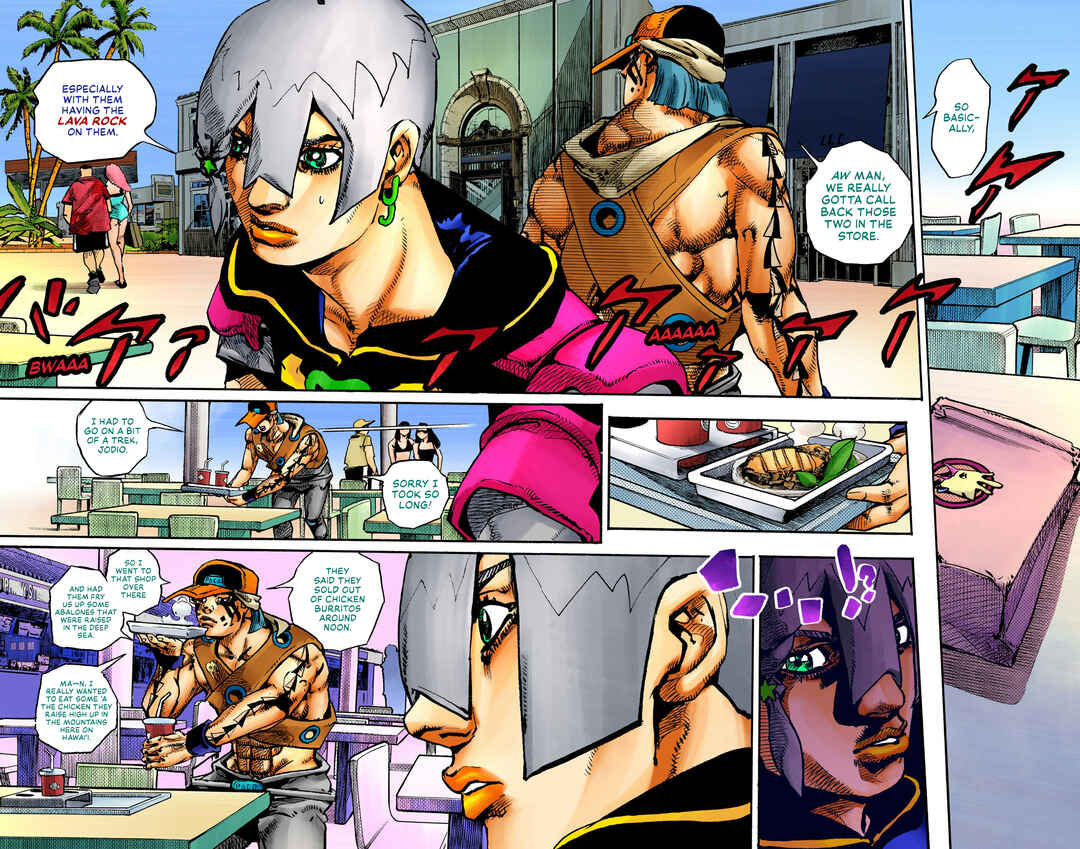 Page 40 Chapter 9 JoJos Bizarre Adventure, Part 9: The JOJOLands (Official Colored)