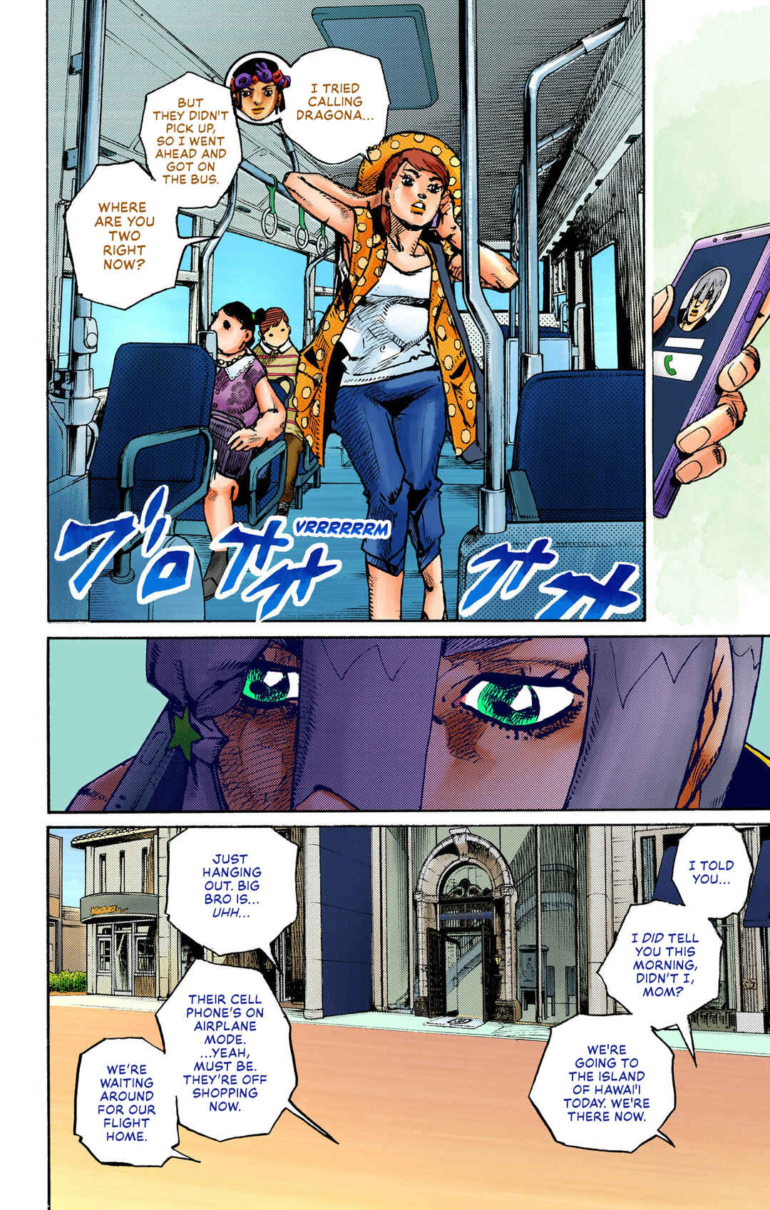 Page 7 Chapter 9 JoJos Bizarre Adventure, Part 9: The JOJOLands (Official Colored)