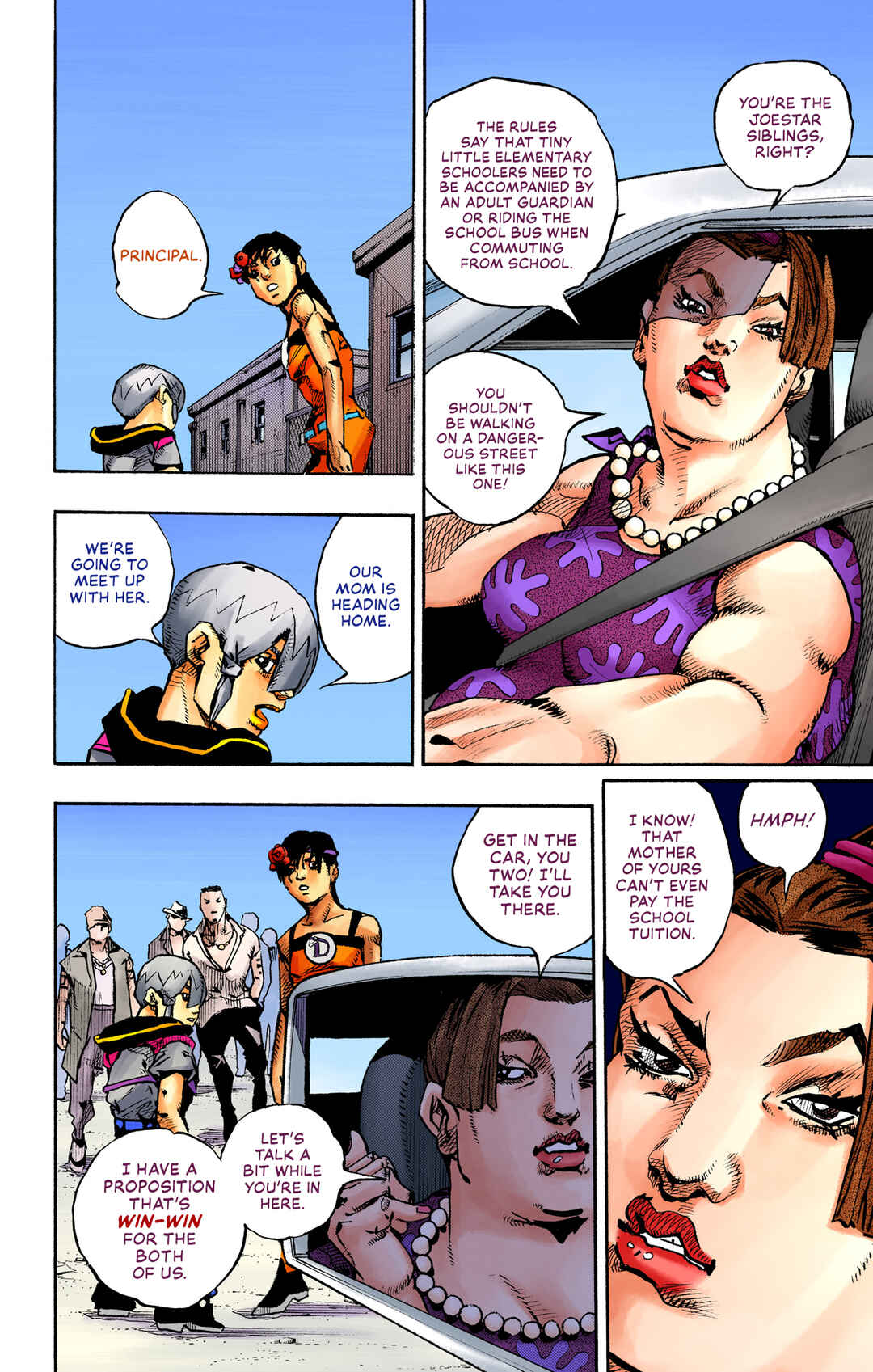 Page 37 Chapter 13 JoJos Bizarre Adventure, Part 9: The JOJOLands (Official Colored)