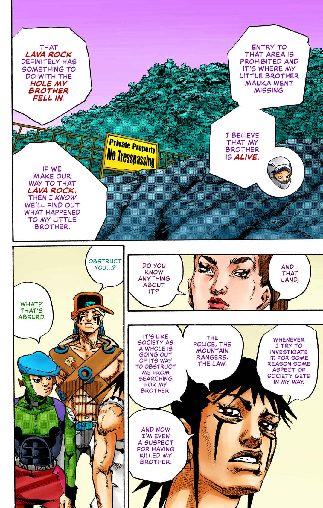 Page 43 Chapter 13 JoJos Bizarre Adventure, Part 9: The JOJOLands (Official Colored)