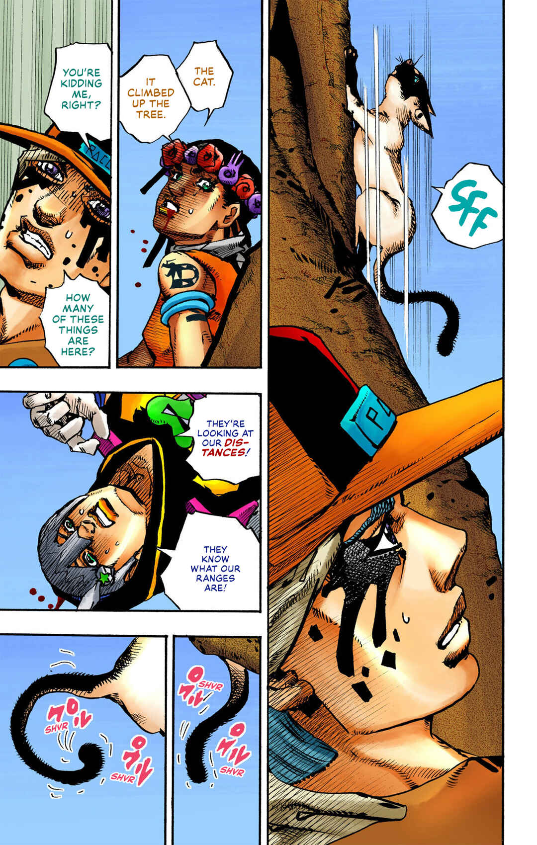 Page 10 Chapter 7 JoJos Bizarre Adventure, Part 9: The JOJOLands (Official Colored)