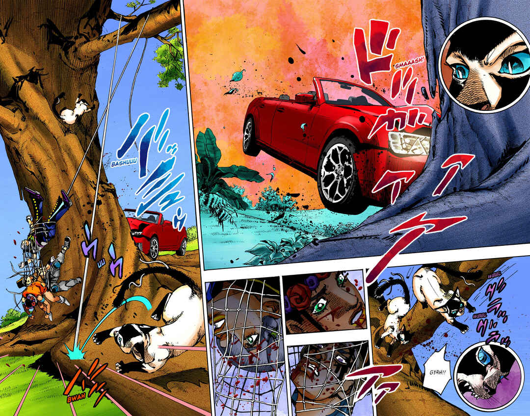 Page 22 Chapter 7 JoJos Bizarre Adventure, Part 9: The JOJOLands (Official Colored)