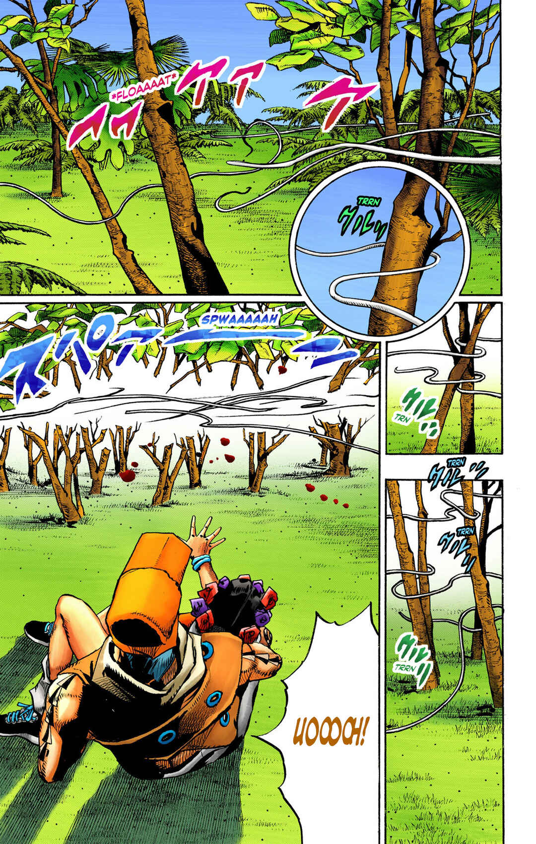 Page 4 Chapter 7 JoJos Bizarre Adventure, Part 9: The JOJOLands (Official Colored)