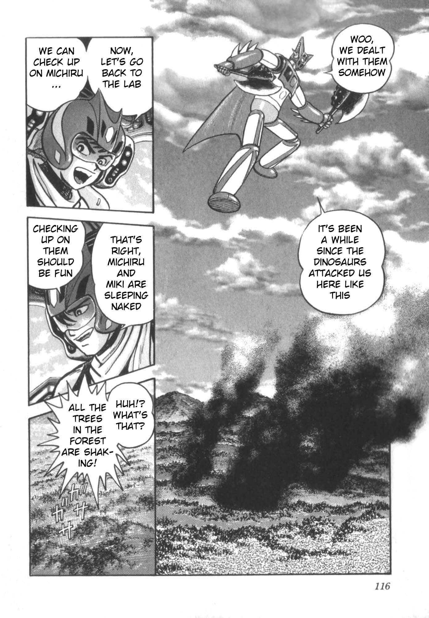 Page 28 Chapter 3 Devilman vs Getter Robo