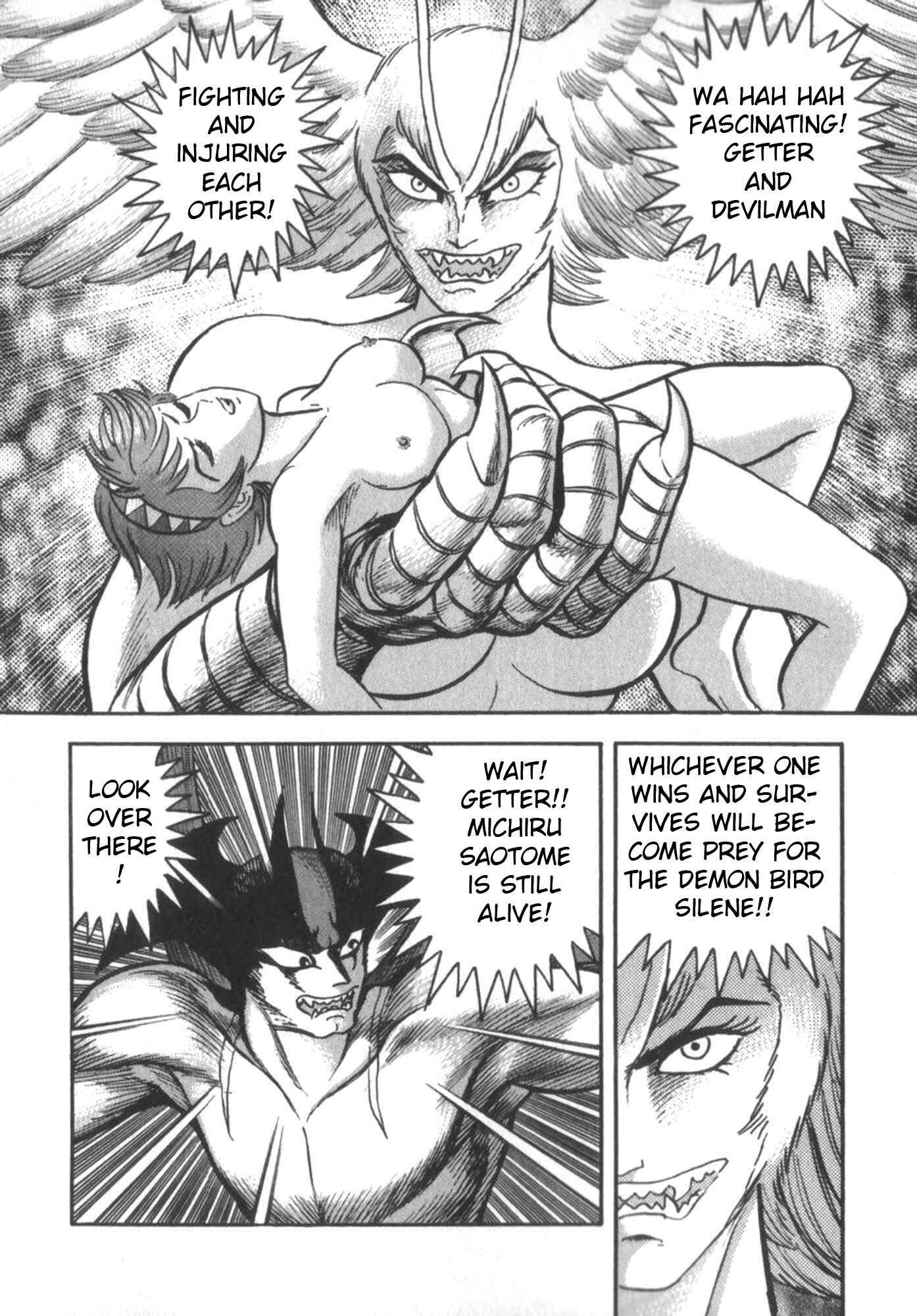 Page 4 Chapter 3 Devilman vs Getter Robo
