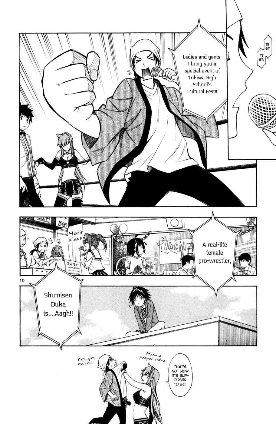 Page 10 Chapter 34 Koko ga Uwasa no El Palacio
