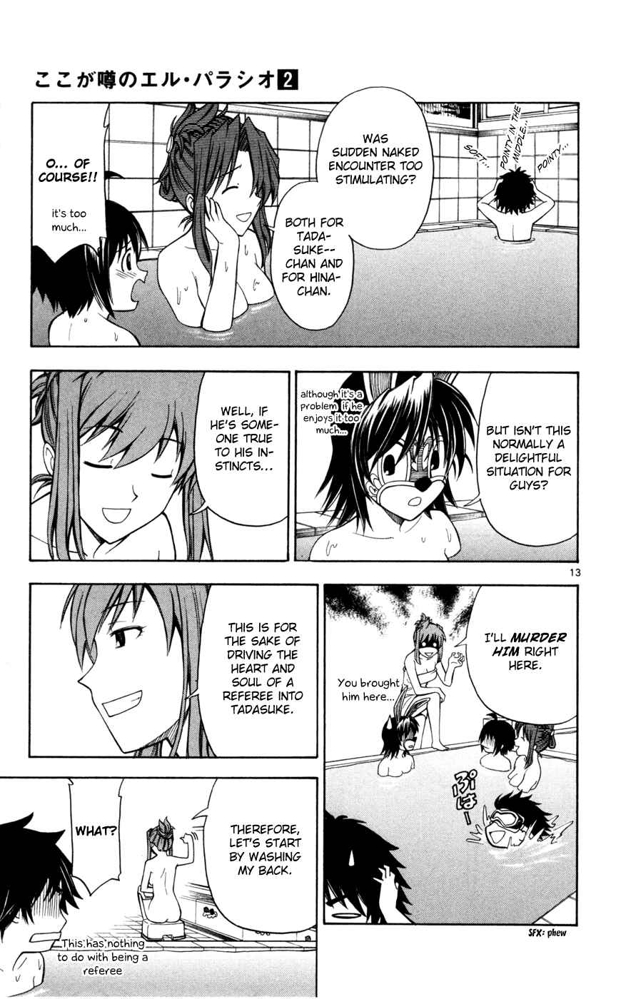 Page 13 Chapter 9 Koko ga Uwasa no El Palacio