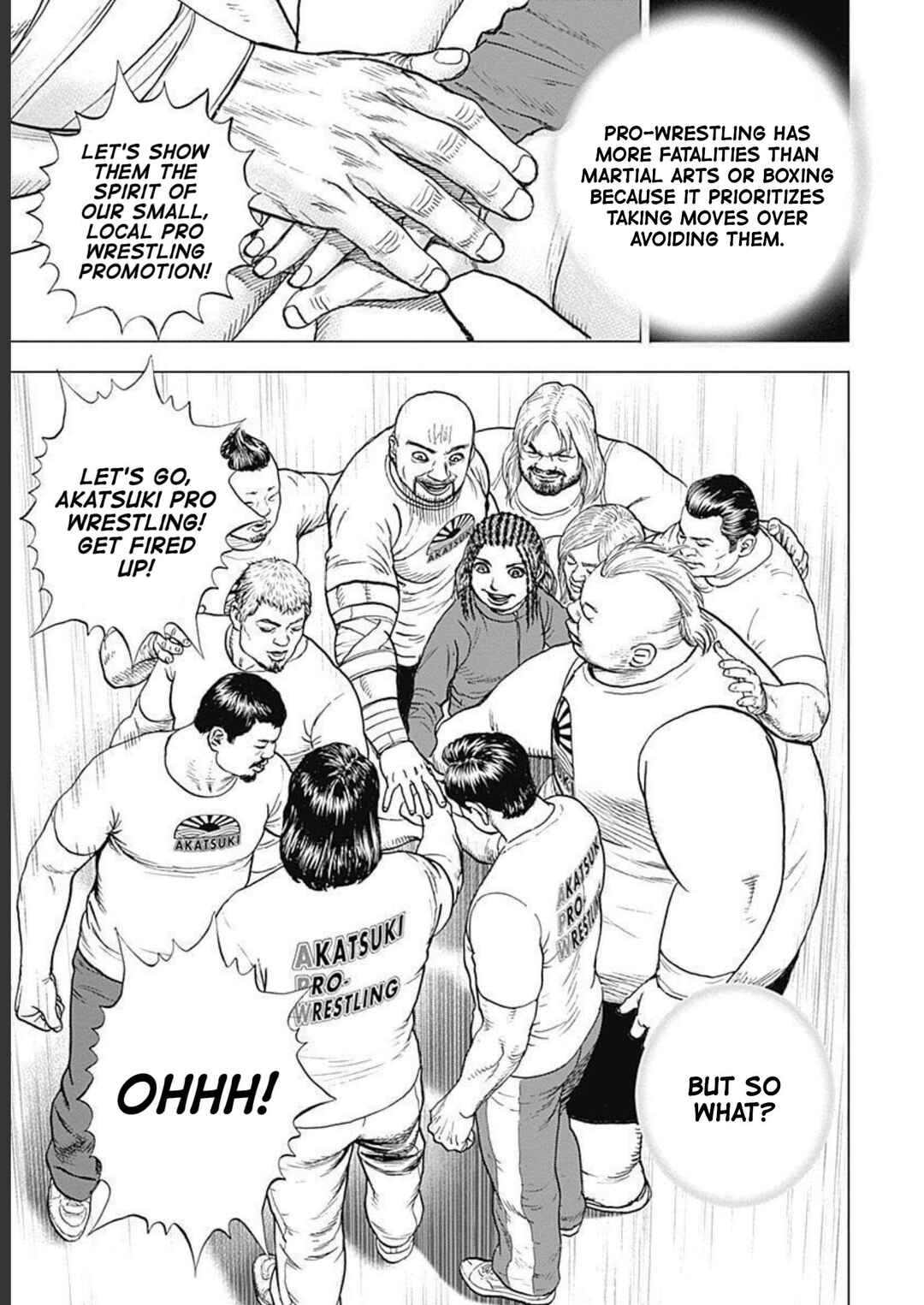 Page 20 Chapter 26 Lock Up: Warera Akatsuki Pro Wrestling-dan