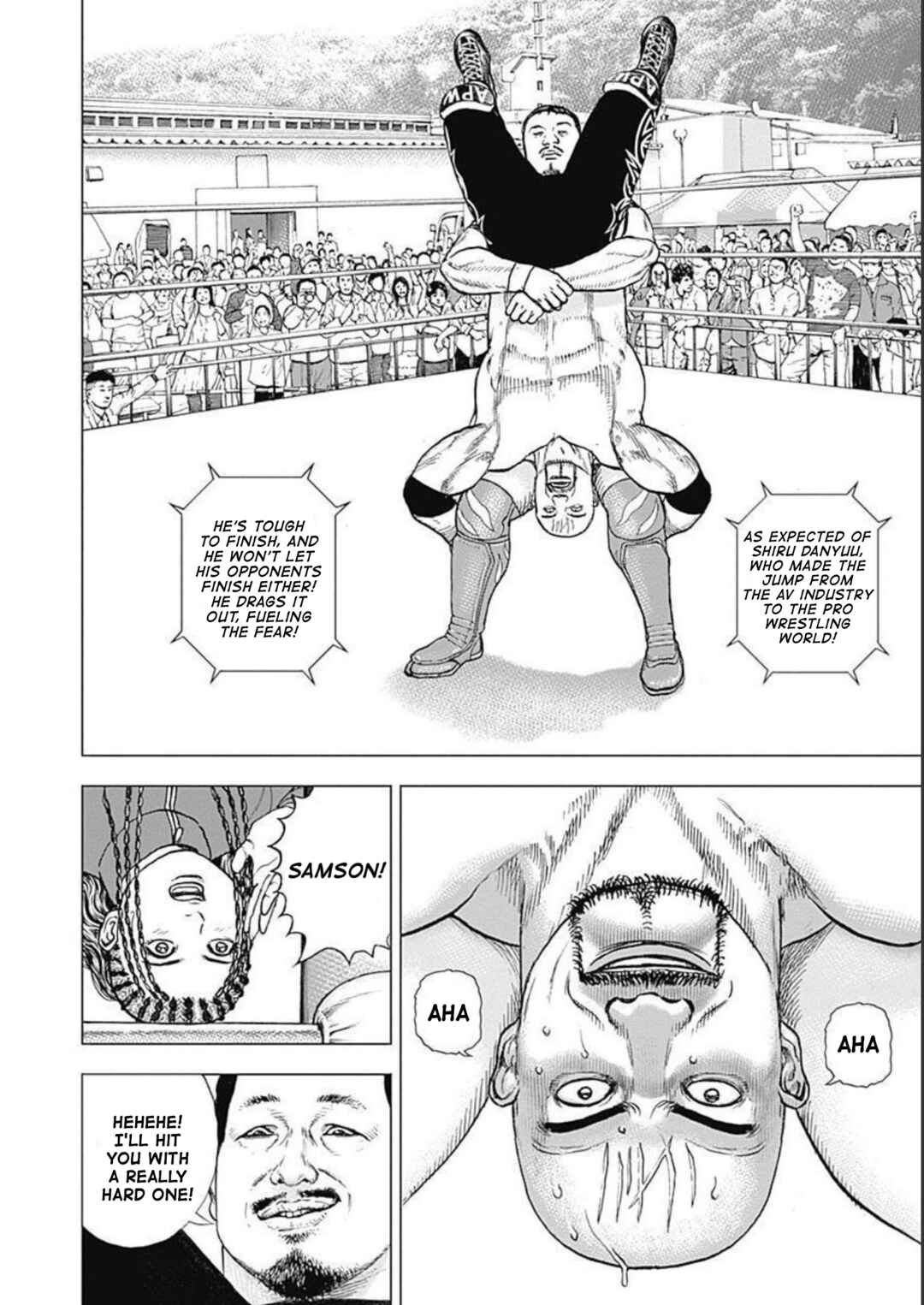 Page 8 Chapter 18 Lock Up: Warera Akatsuki Pro Wrestling-dan