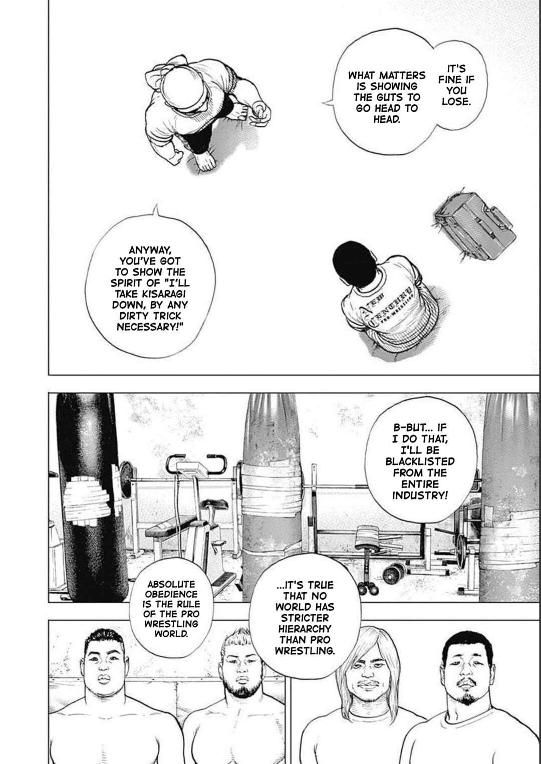 Page 4 Chapter 17 Lock Up: Warera Akatsuki Pro Wrestling-dan