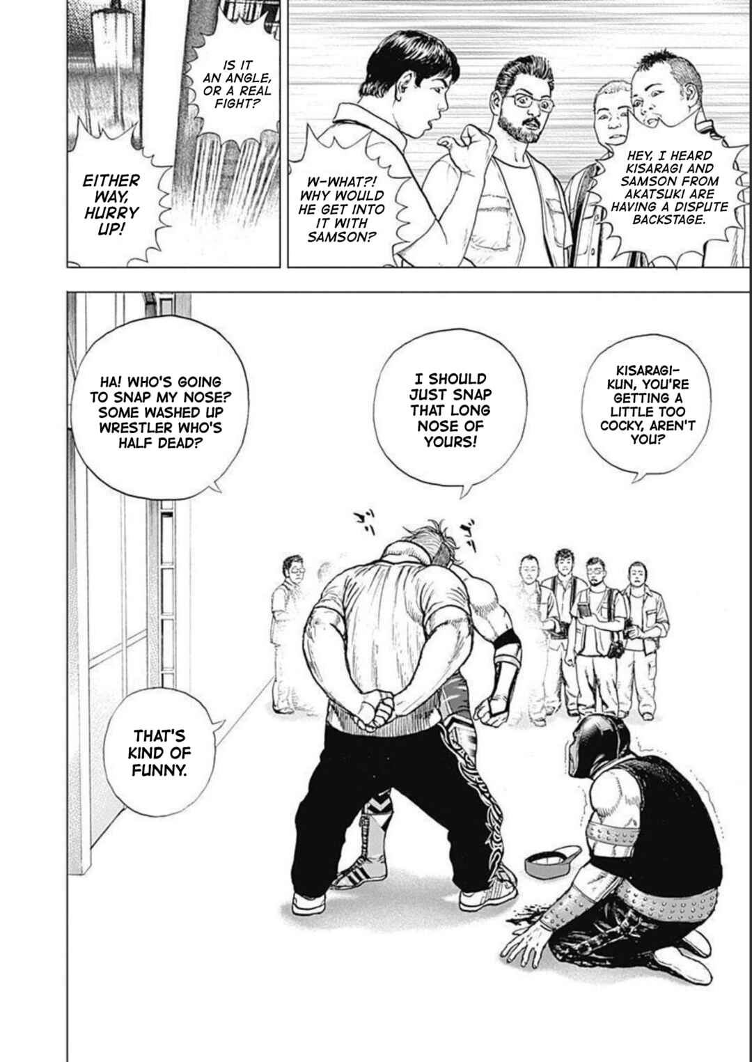 Page 13 Chapter 16 Lock Up: Warera Akatsuki Pro Wrestling-dan