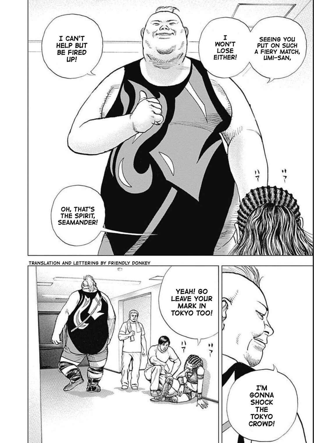 Page 8 Chapter 27 Lock Up: Warera Akatsuki Pro Wrestling-dan