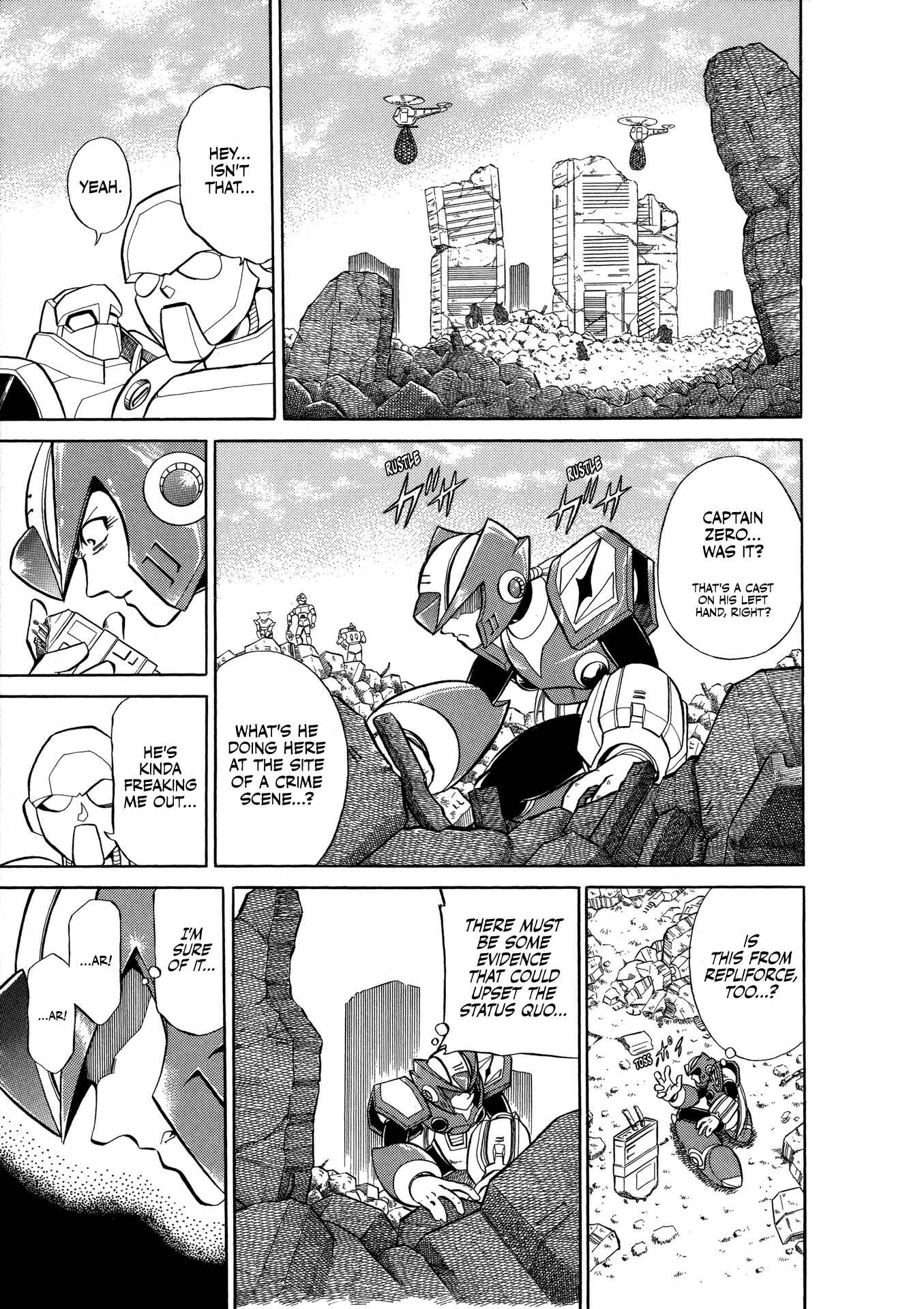 Page 13 Chapter 2 Mega Man X4