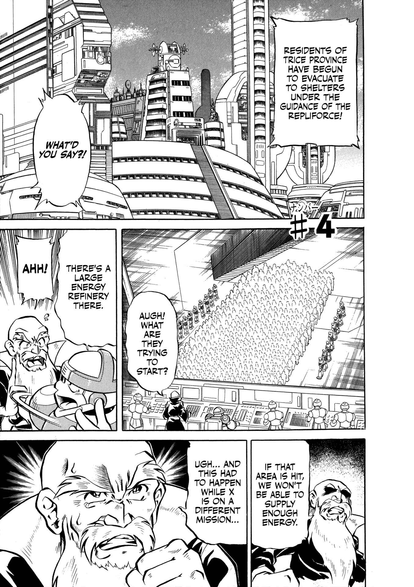 Page 1 Chapter 4 Mega Man X4