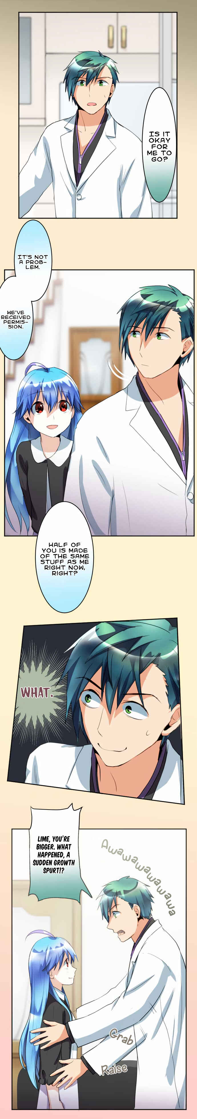 Page 10 Chapter 75 Hakase to Suraimu-chan