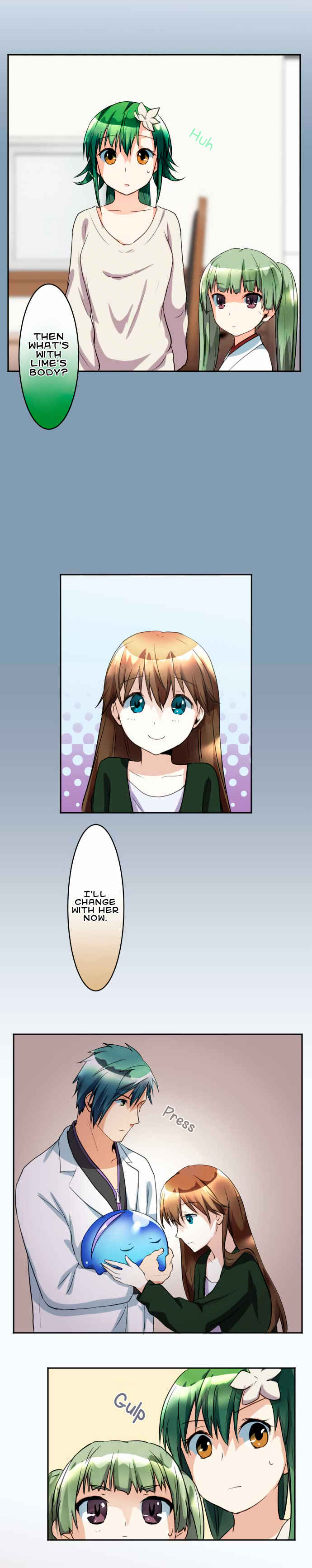 Page 4 Chapter 75 Hakase to Suraimu-chan