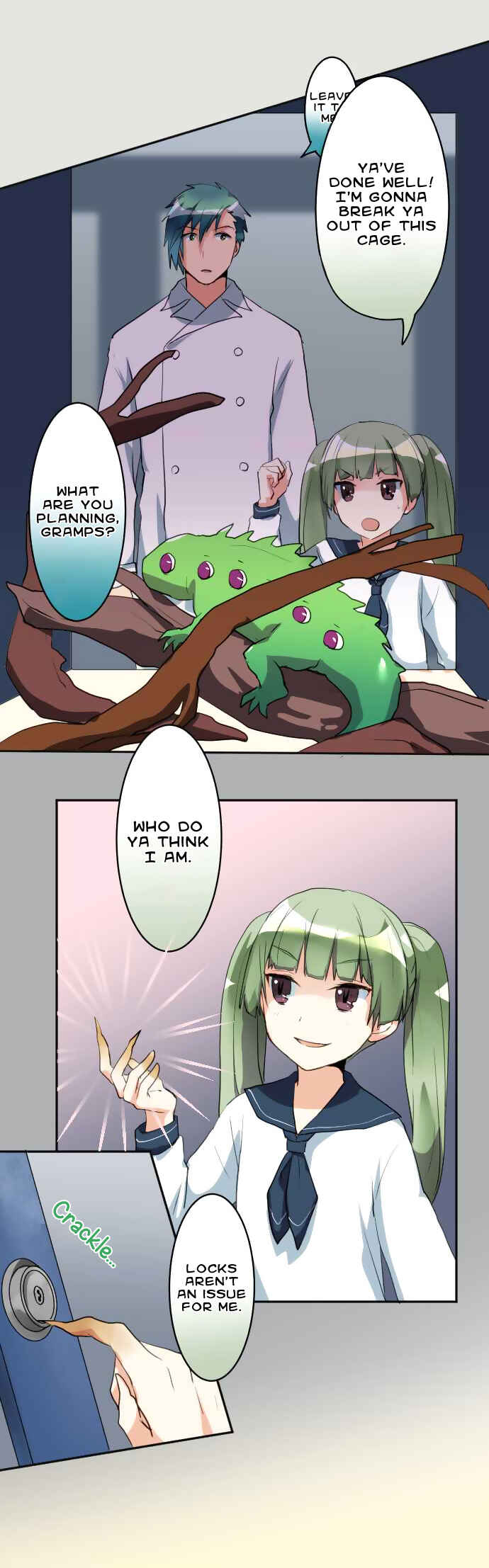 Page 3 Chapter 62 Hakase to Suraimu-chan