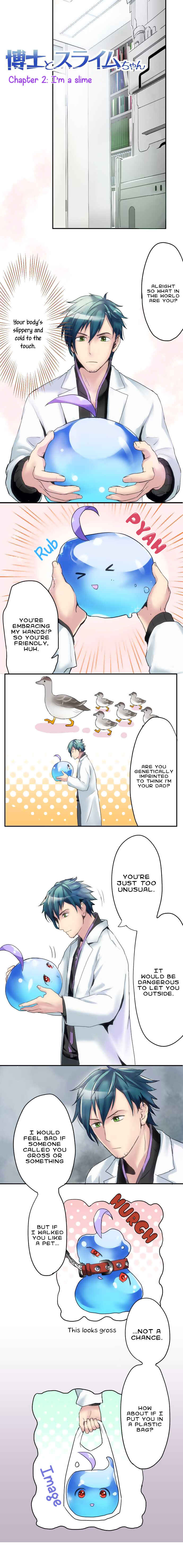 Page 2 Chapter 2 Hakase to Suraimu-chan