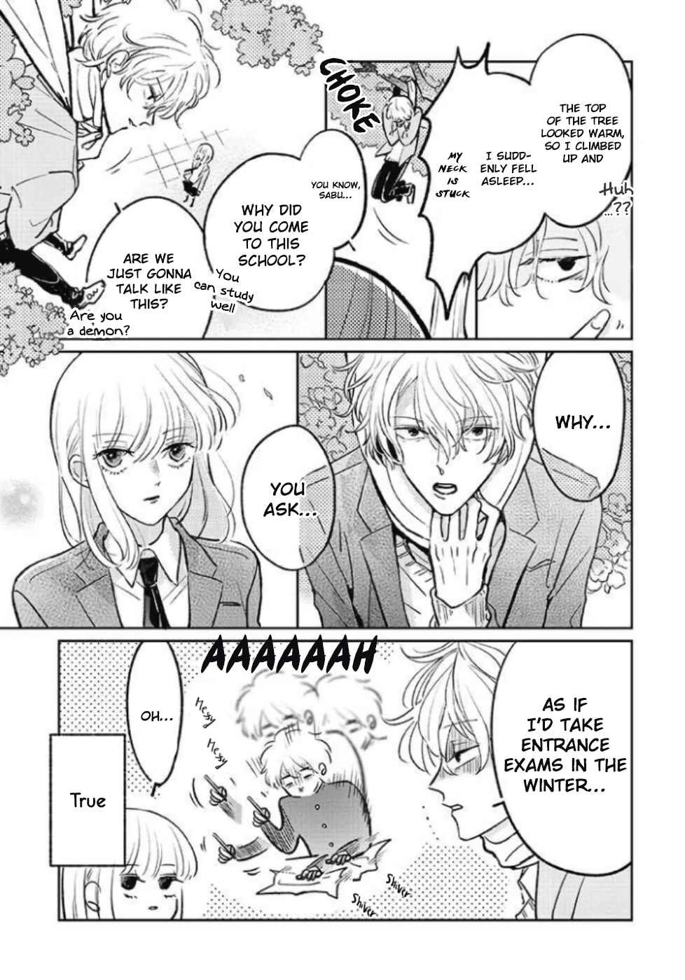 Page 17 Chapter 1 A Boy Sensitive to Cold & a Hard-Boiled Girl