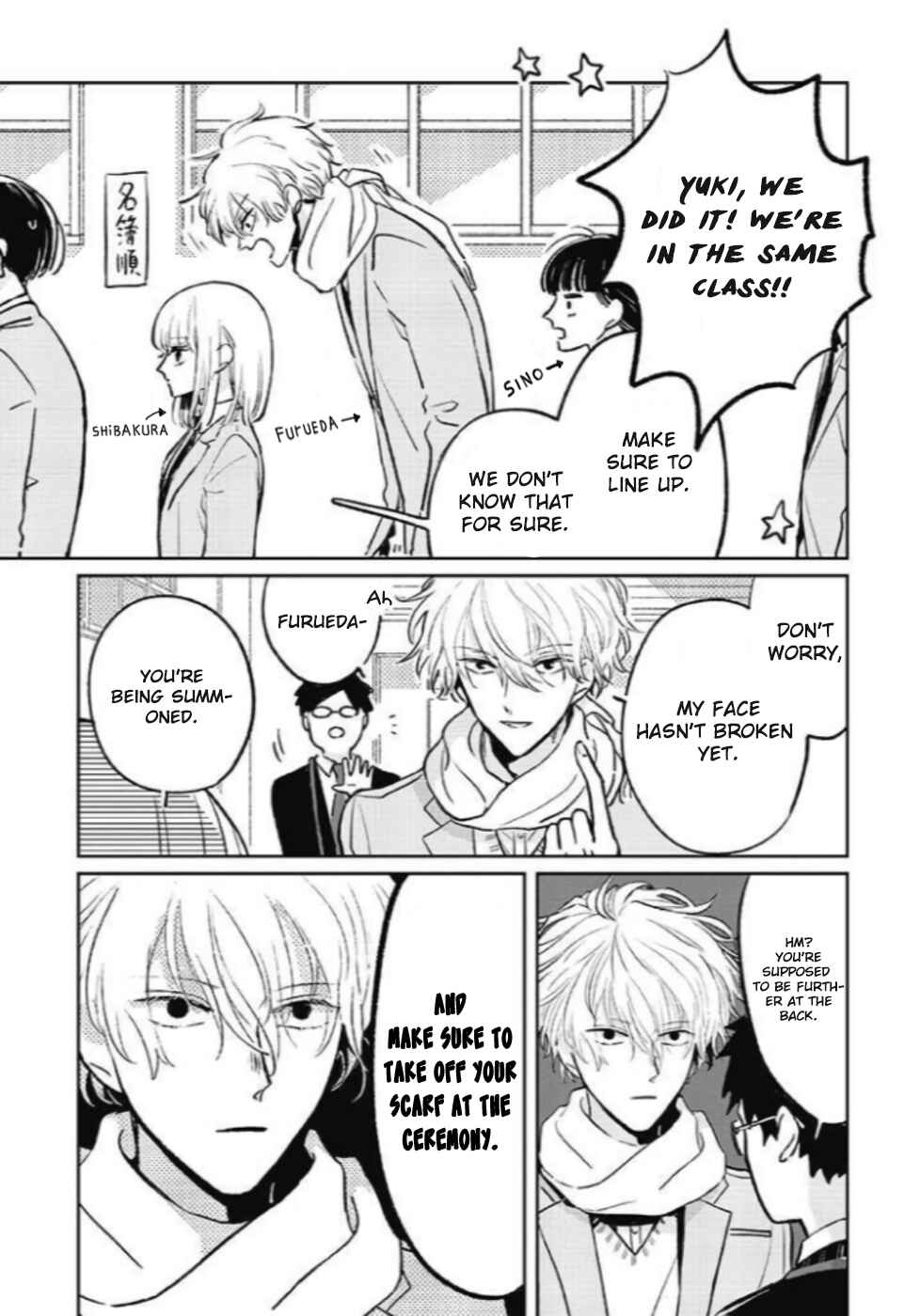 Page 7 Chapter 1 A Boy Sensitive to Cold & a Hard-Boiled Girl
