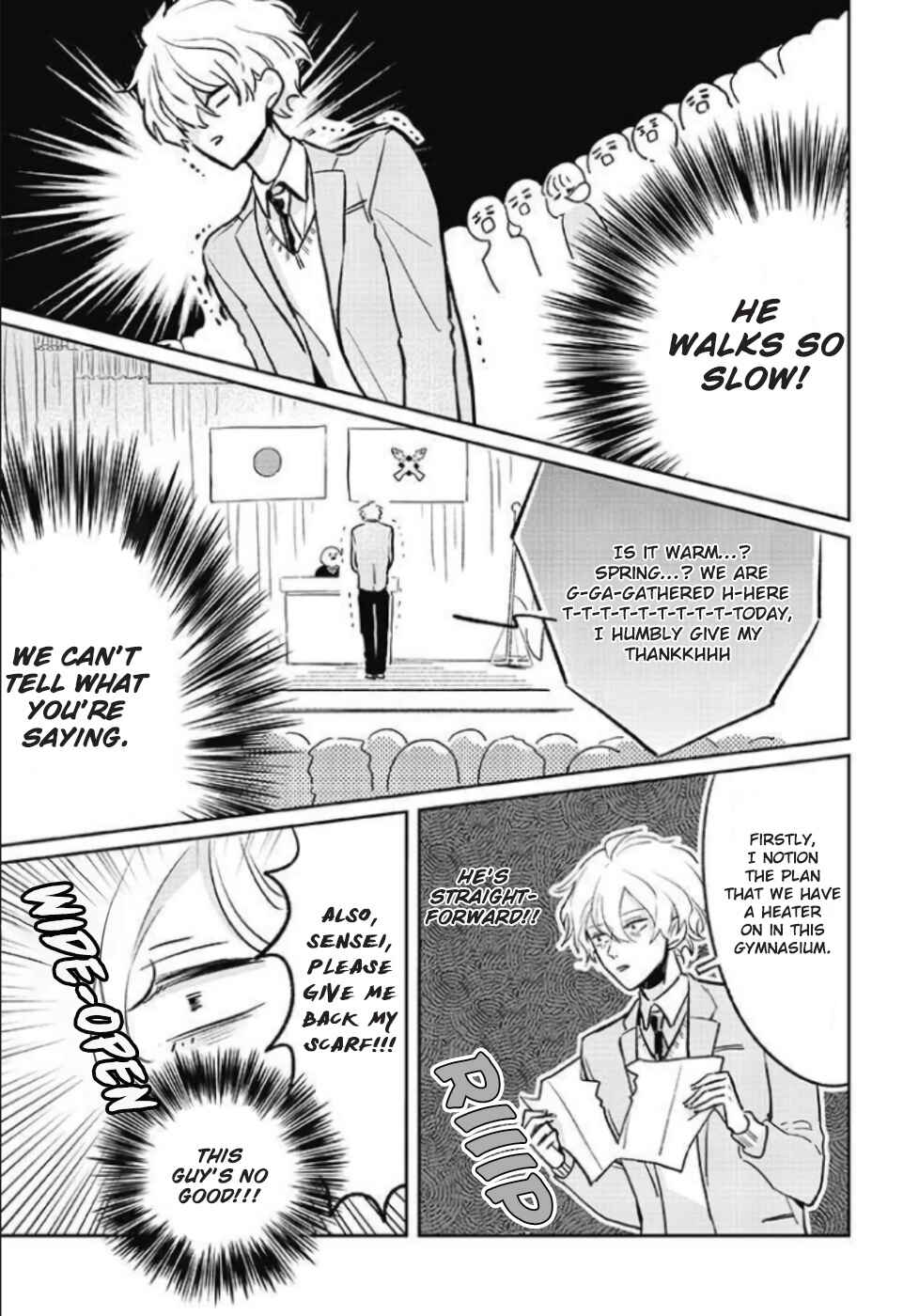 Page 9 Chapter 1 A Boy Sensitive to Cold & a Hard-Boiled Girl