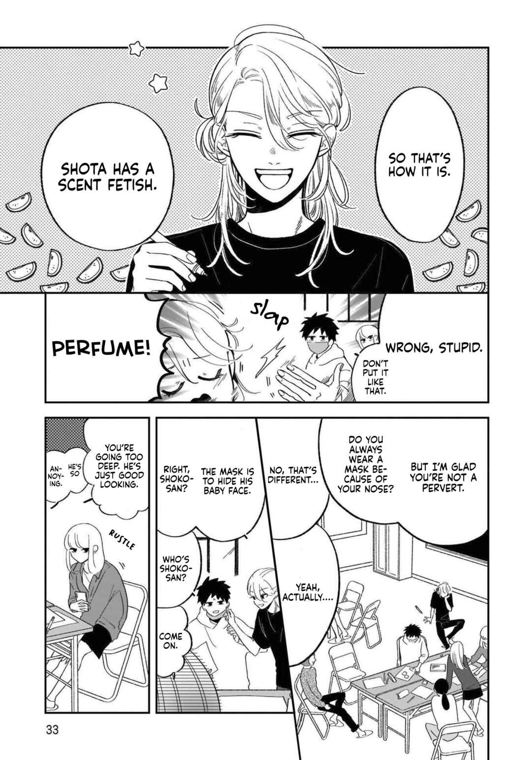 Page 14 Chapter 11 A Boy Sensitive to Cold & a Hard-Boiled Girl
