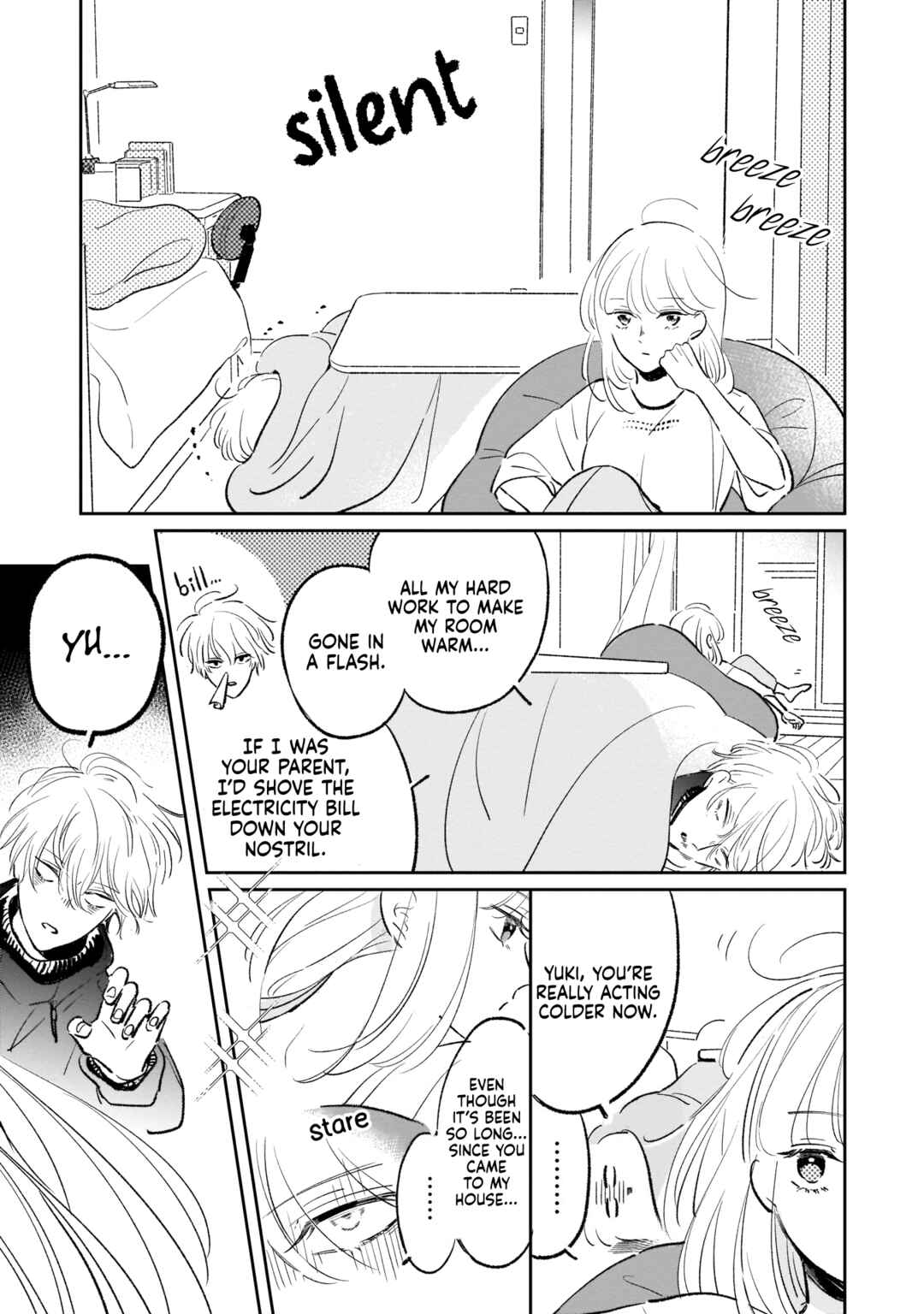 Page 12 Chapter 9 A Boy Sensitive to Cold & a Hard-Boiled Girl
