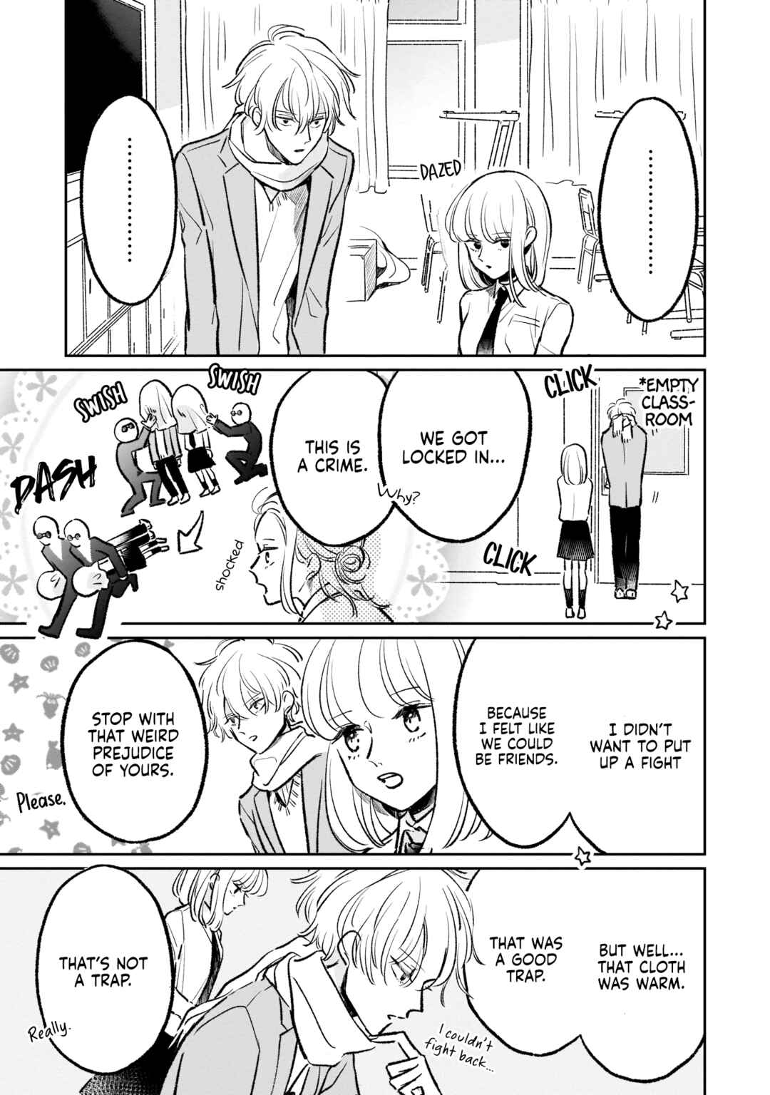 Page 16 Chapter 6 A Boy Sensitive to Cold & a Hard-Boiled Girl