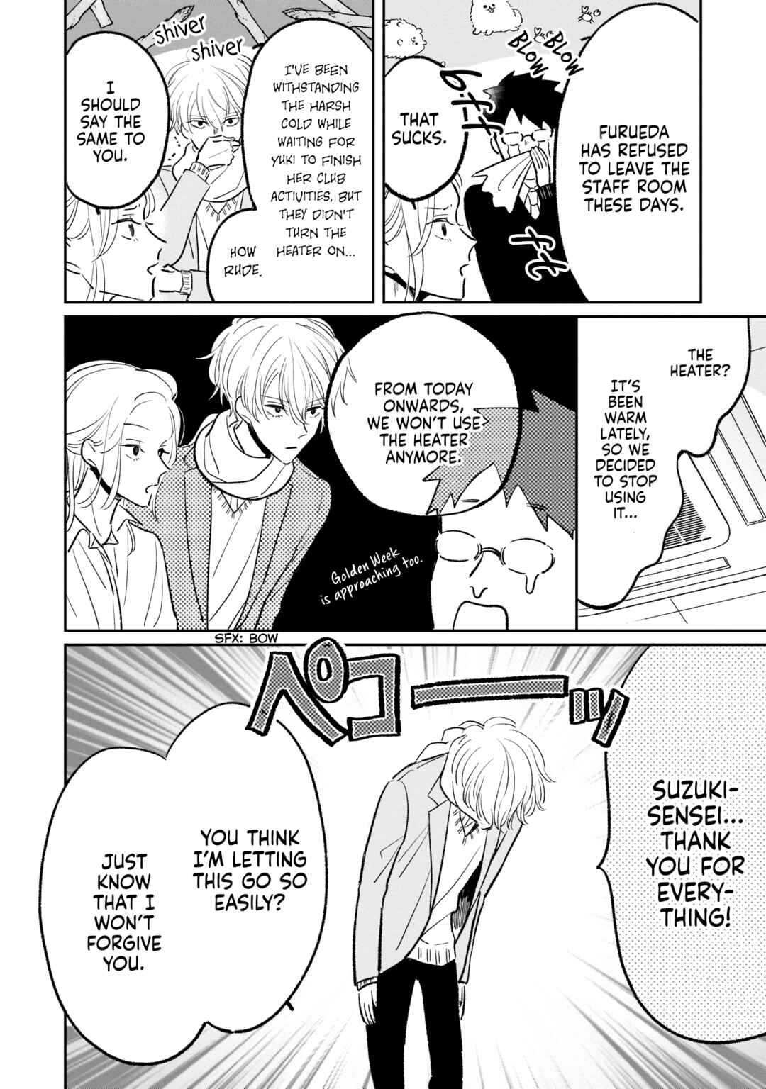 Page 11 Chapter 8 A Boy Sensitive to Cold & a Hard-Boiled Girl