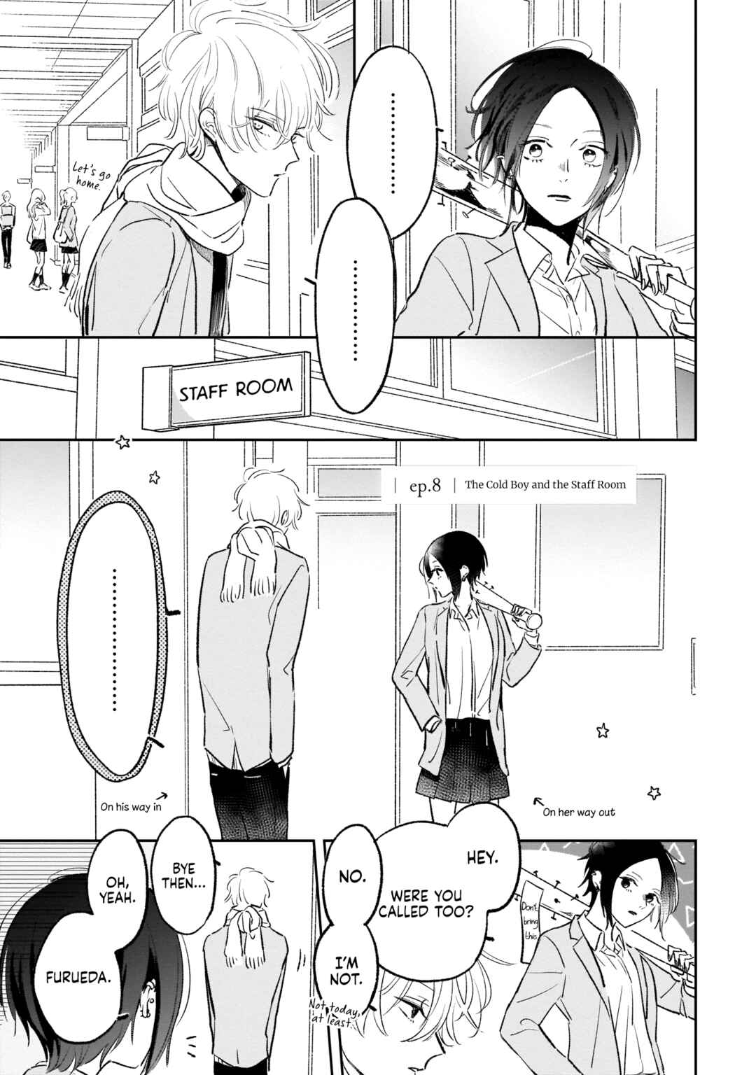 Page 4 Chapter 8 A Boy Sensitive to Cold & a Hard-Boiled Girl