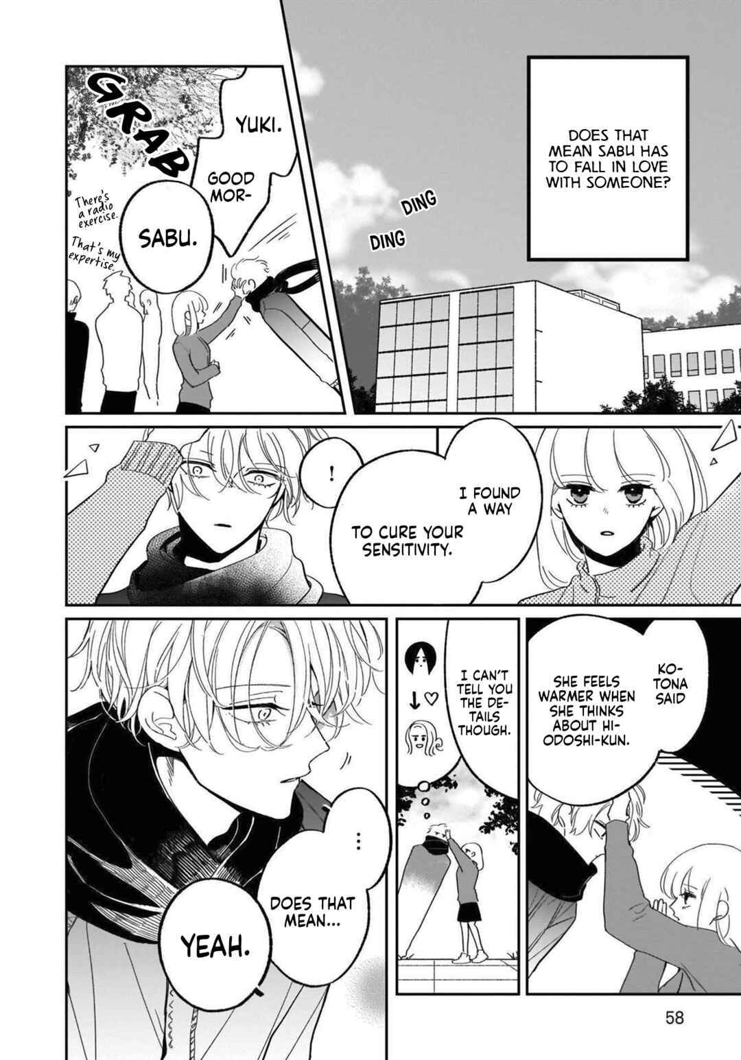 Page 19 Chapter 12 A Boy Sensitive to Cold & a Hard-Boiled Girl