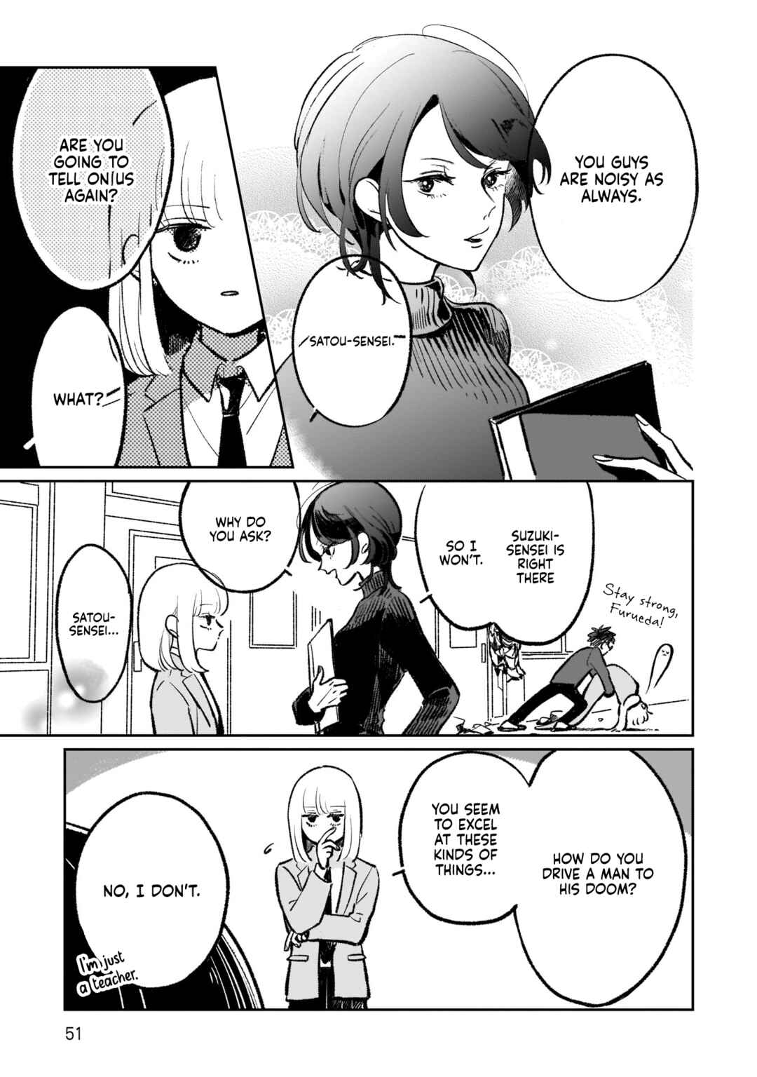 Page 12 Chapter 3 A Boy Sensitive to Cold & a Hard-Boiled Girl