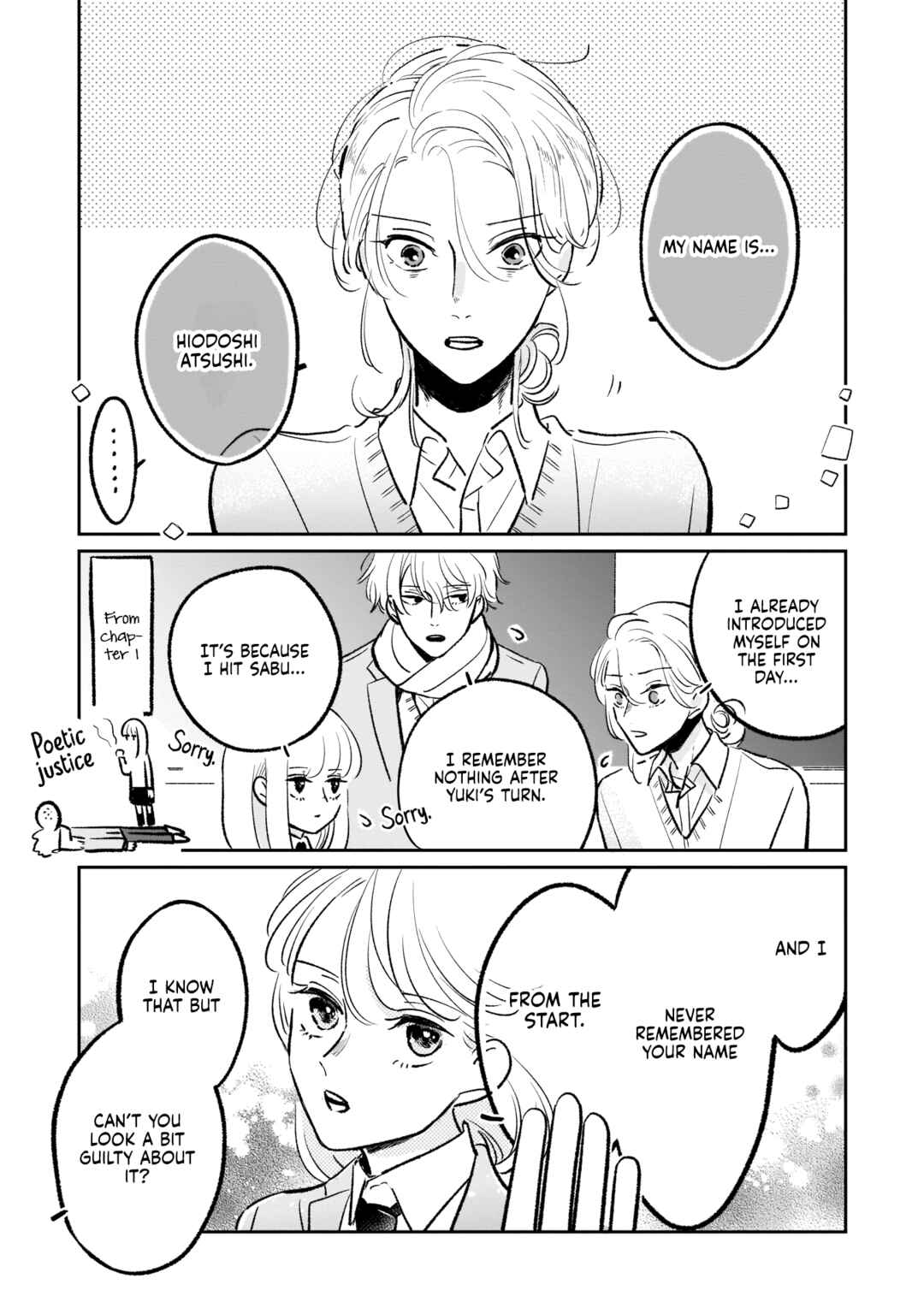 Page 10 Chapter 4 A Boy Sensitive to Cold & a Hard-Boiled Girl
