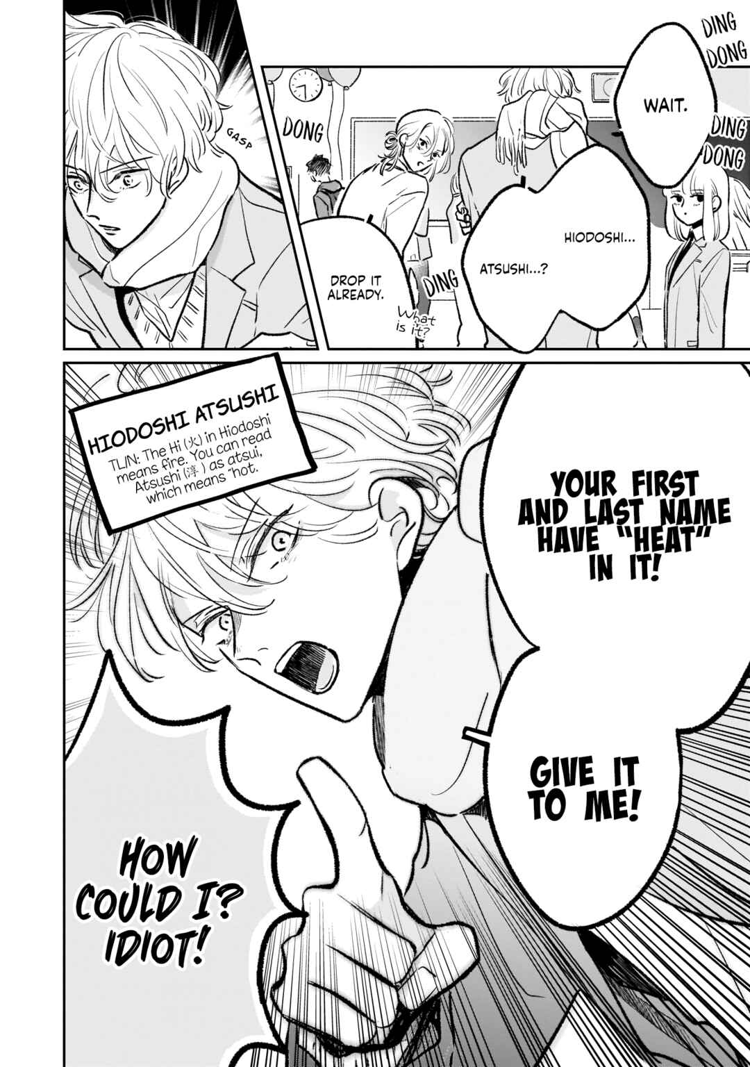Page 11 Chapter 4 A Boy Sensitive to Cold & a Hard-Boiled Girl
