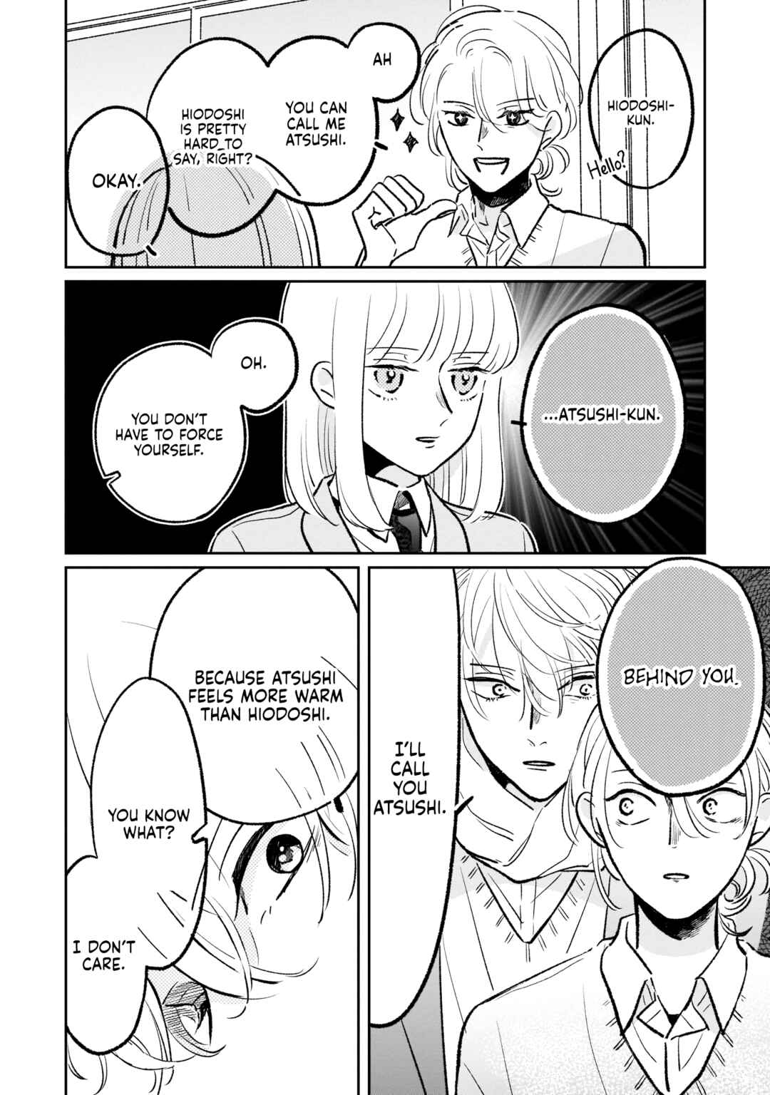 Page 13 Chapter 4 A Boy Sensitive to Cold & a Hard-Boiled Girl