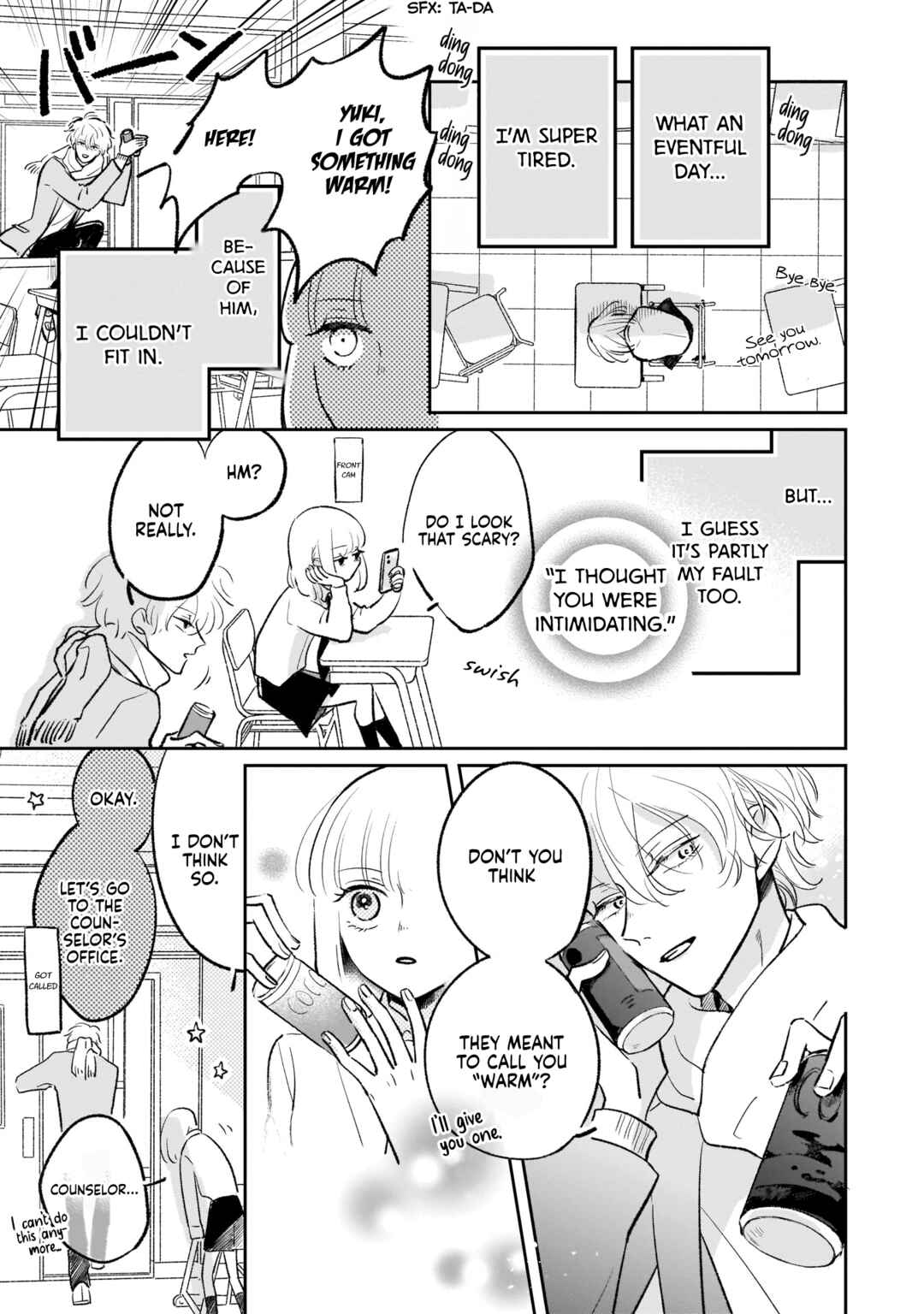 Page 18 Chapter 2 A Boy Sensitive to Cold & a Hard-Boiled Girl