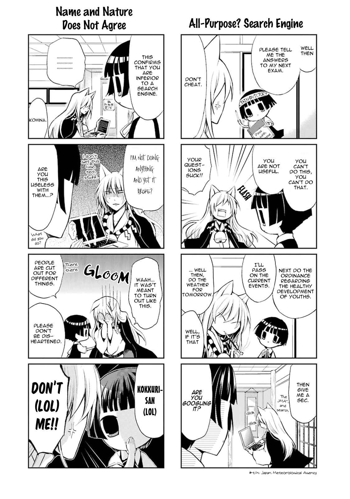 Page 8 Chapter 0.5 Gugure! Kokkuri-san
