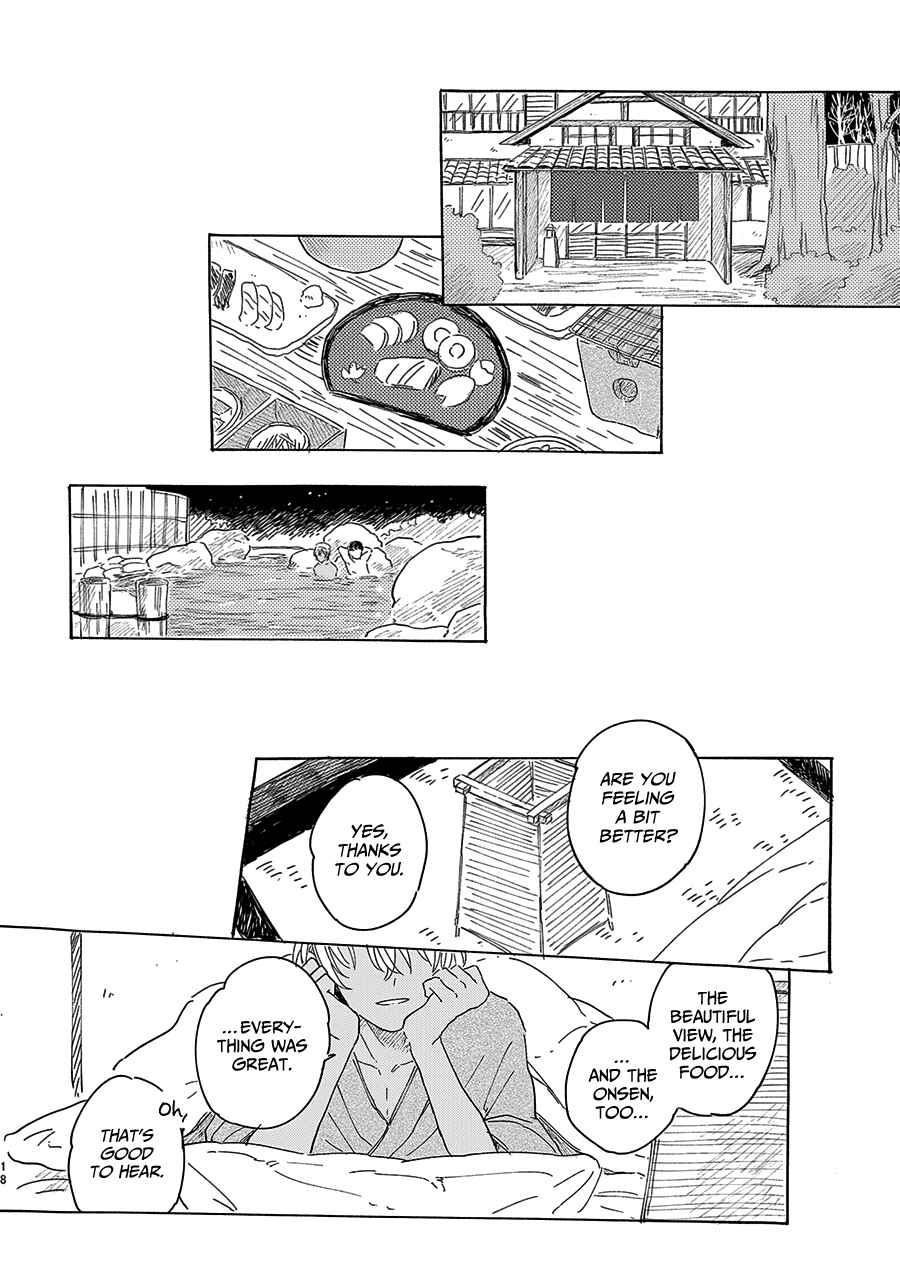 Page 18 Chapter Unknown_0422 Detective Conan - Utsukushii Ao wa Ima mo Koko de Kagayaite Iru (Doujinshi)