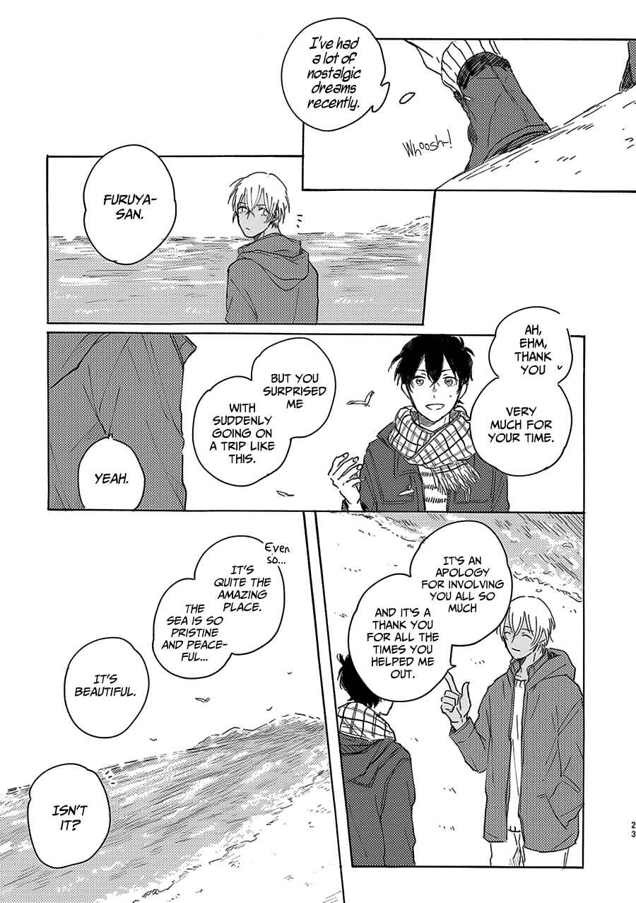 Page 23 Chapter Unknown_0422 Detective Conan - Utsukushii Ao wa Ima mo Koko de Kagayaite Iru (Doujinshi)