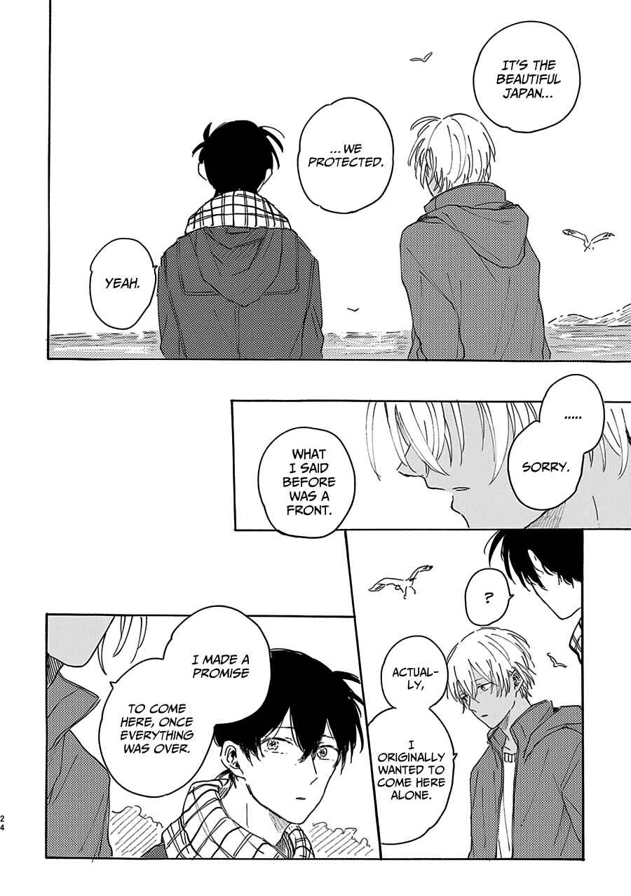 Page 24 Chapter Unknown_0422 Detective Conan - Utsukushii Ao wa Ima mo Koko de Kagayaite Iru (Doujinshi)