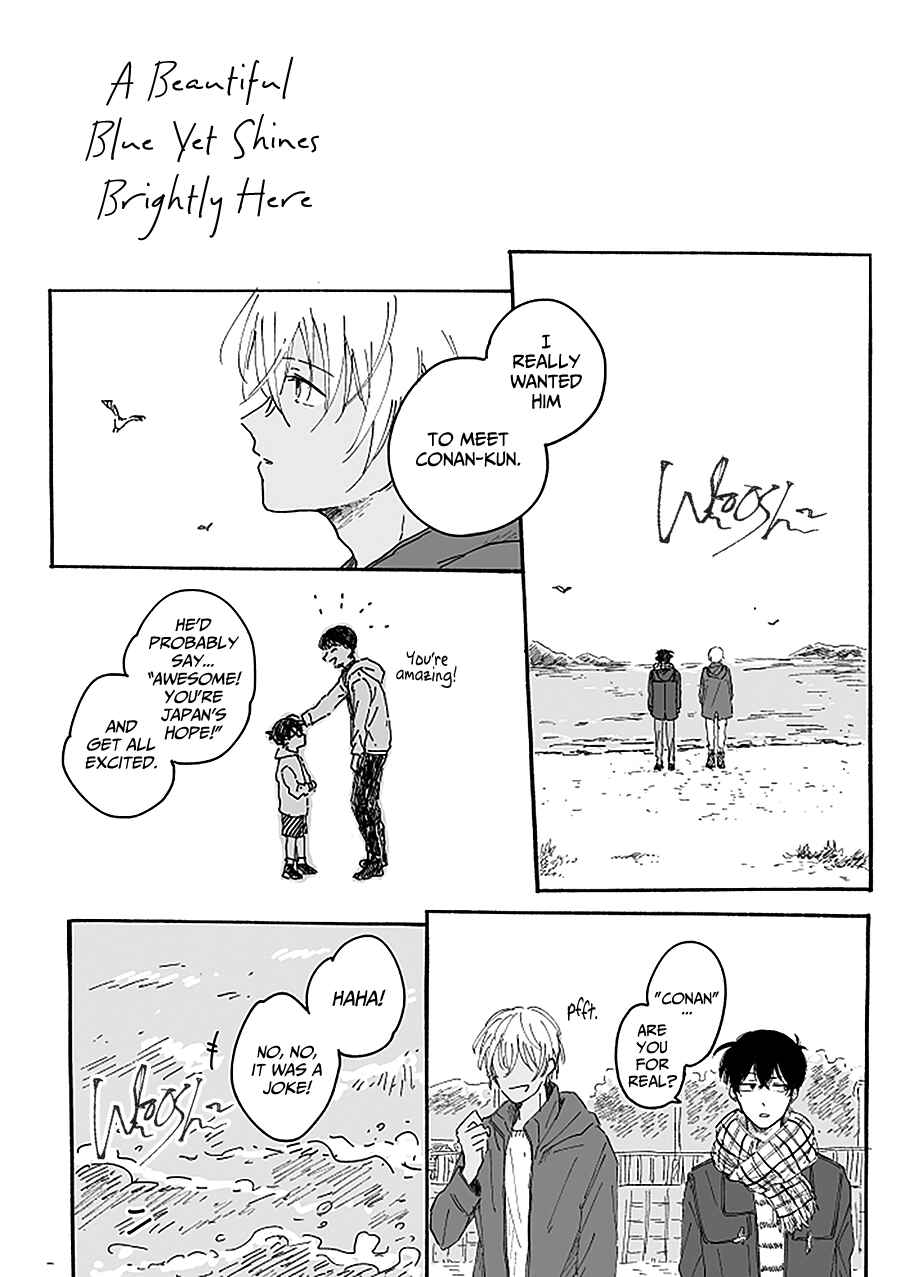 Page 27 Chapter Unknown_0422 Detective Conan - Utsukushii Ao wa Ima mo Koko de Kagayaite Iru (Doujinshi)