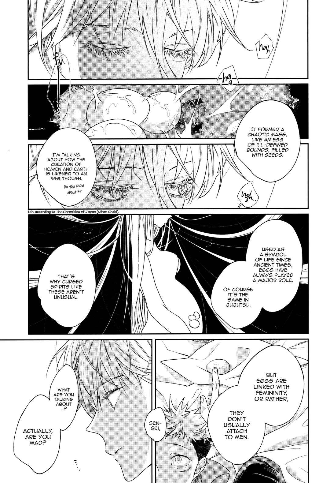 Page 18 Chapter Unknown_ed8b Jujutsu Kaisen - Shiratae Mokke (Doujinshi)