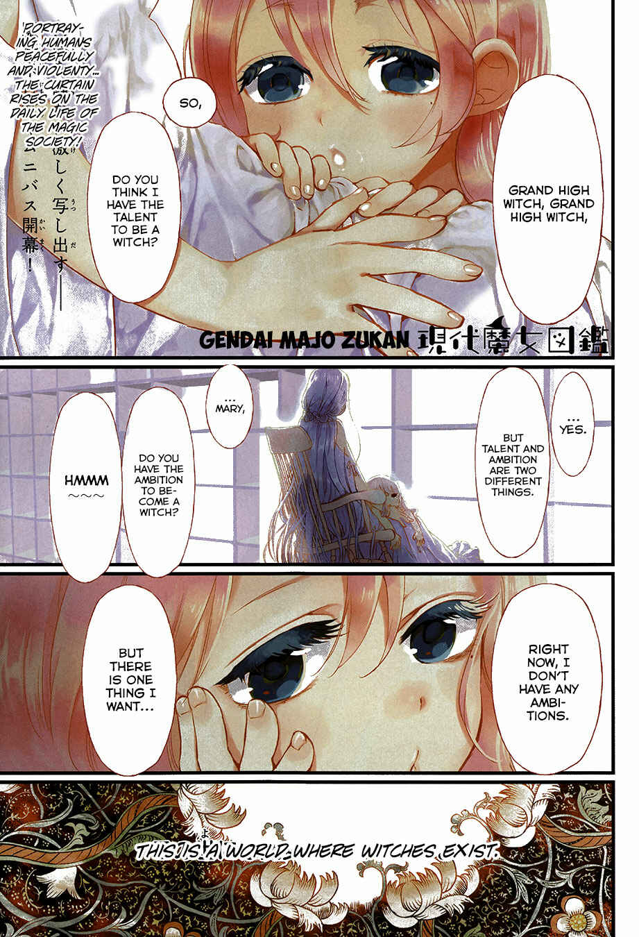 Page 3 Chapter 1 Gendai Majo Zukan
